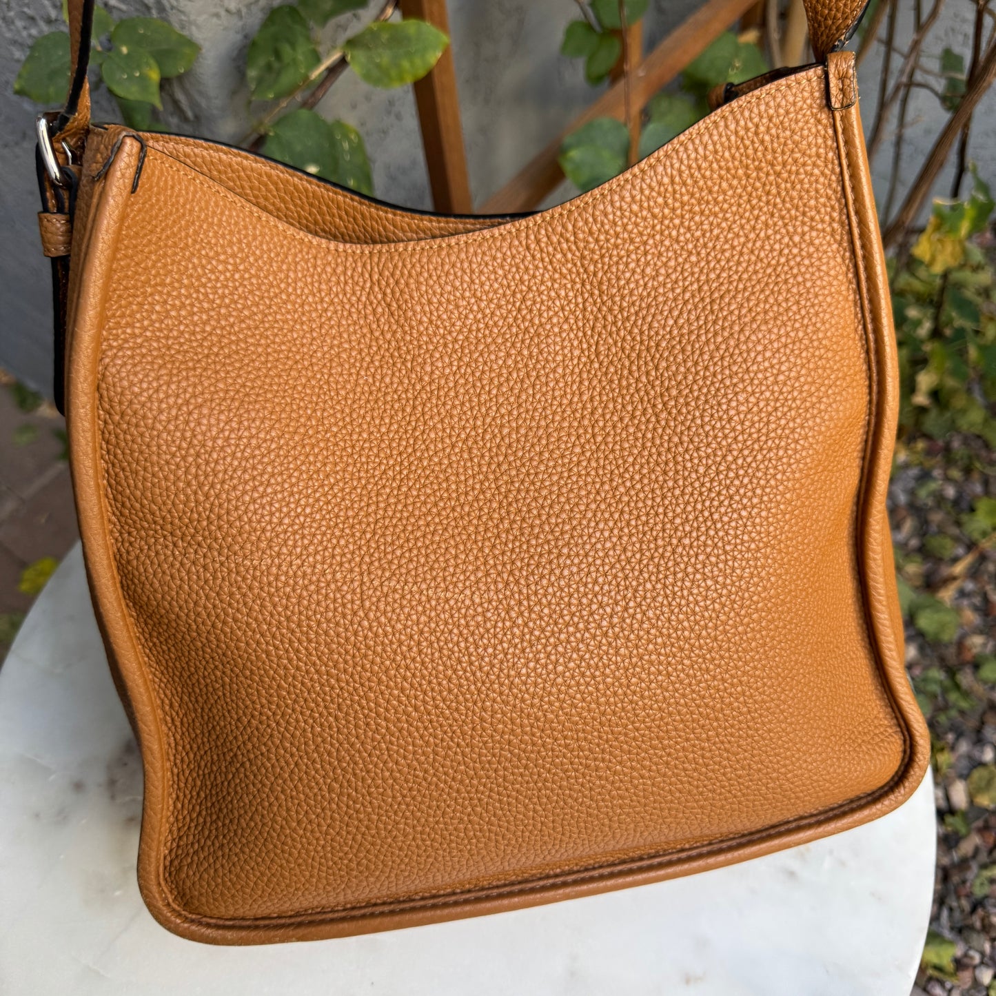 Prada Vitello Daino Hobo Leather Crossbody