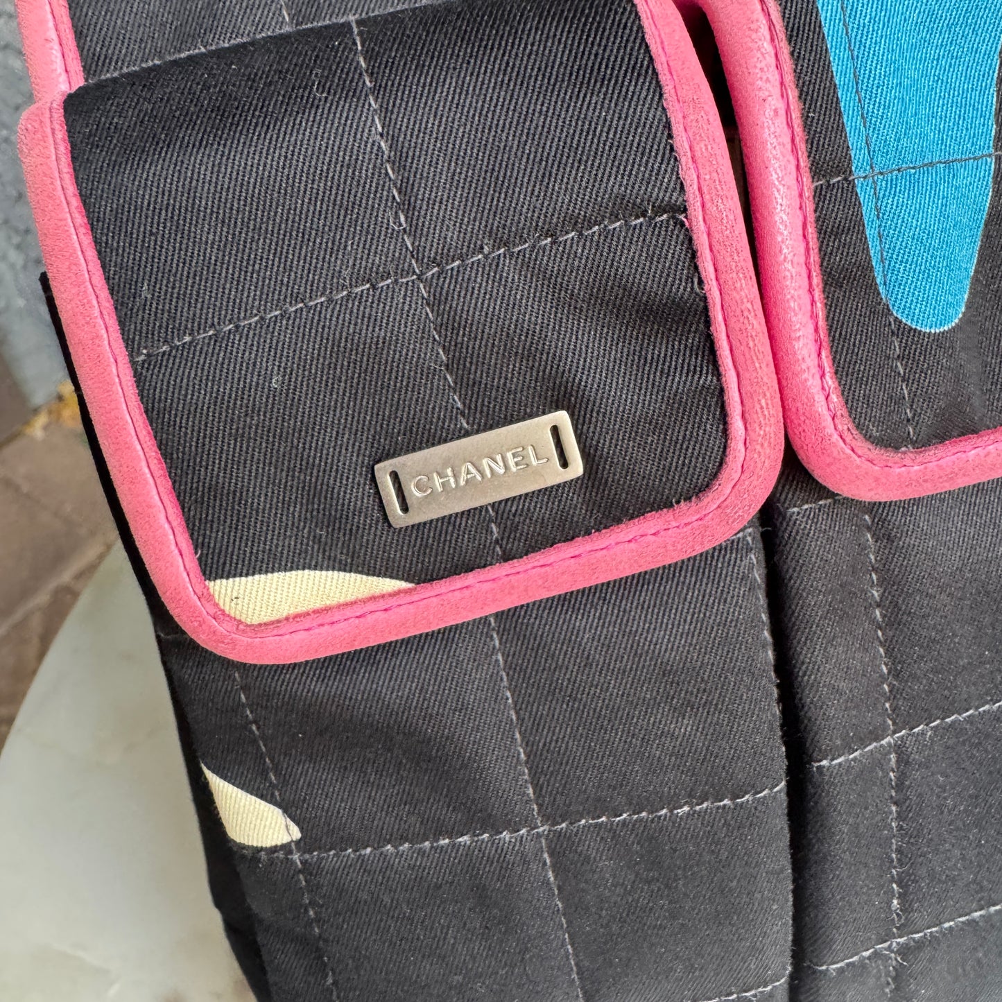 Chanel Vintage Reissue Single Flap Quilted Chocolate Bar Shoulder Bag