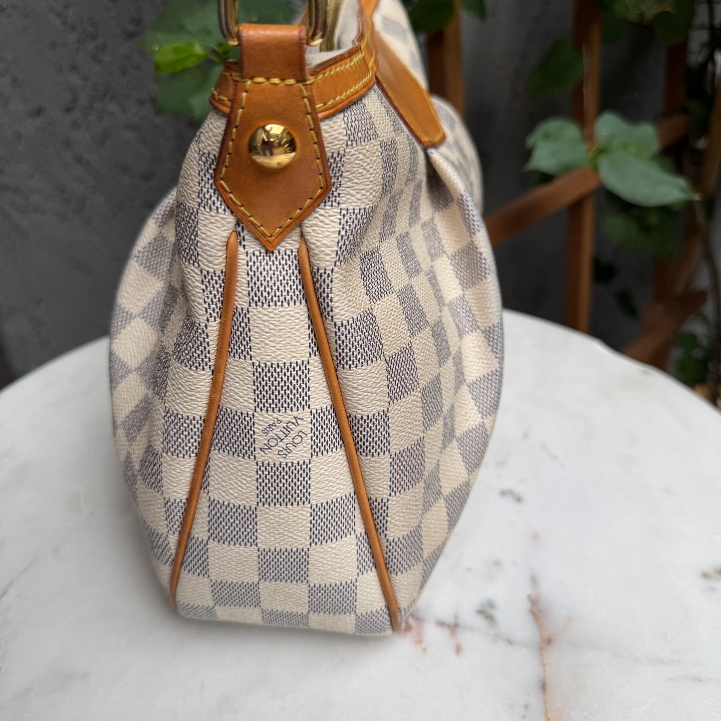 Louis Vuitton Damier Azur Siracusa PM Crossbody