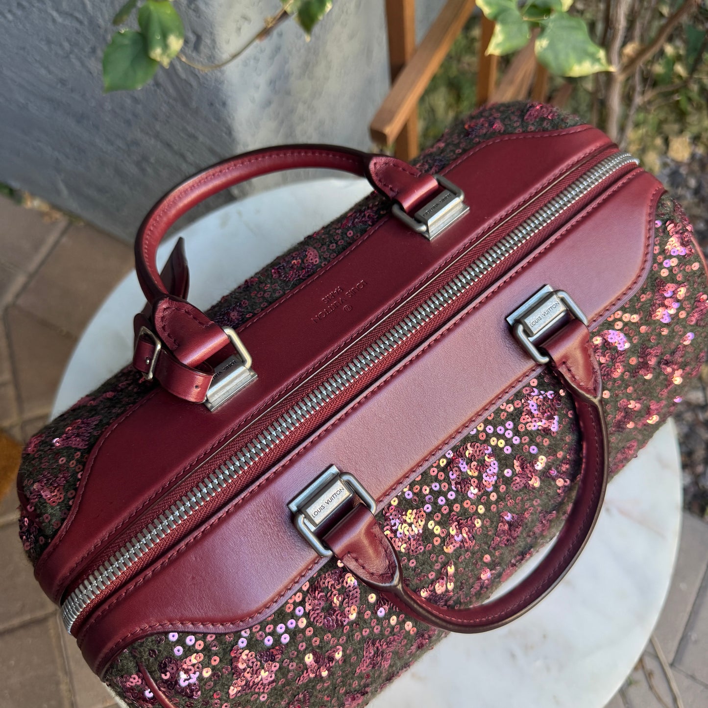 Louis Vuitton Monogram Sequin Sunshine Express Speedy 30