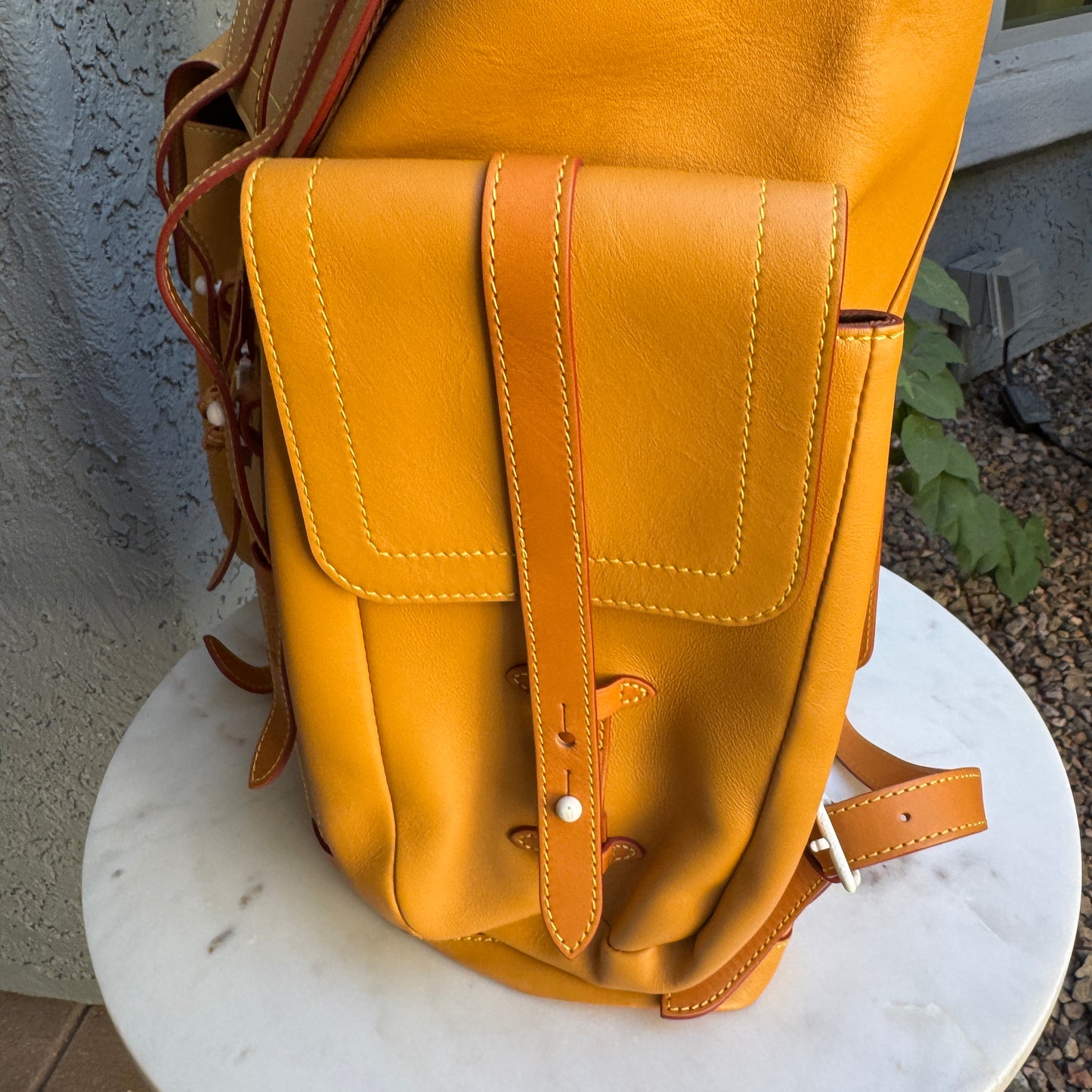 Louis Vuitton x Virgil Abloh Vachetta Leather Christopher Backpack GM