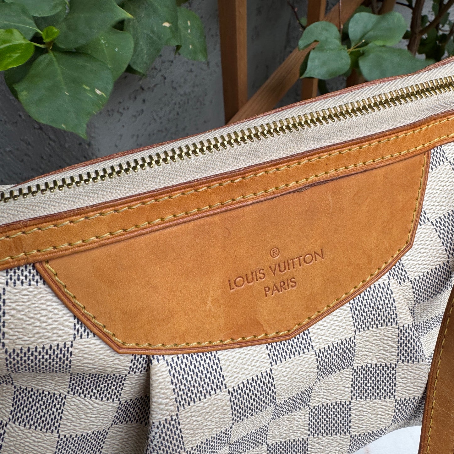 Louis Vuitton Damier Azur Siracusa PM Crossbody