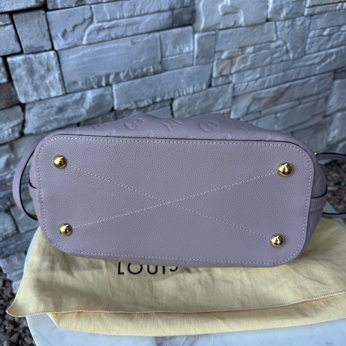 Louis Vuitton Monogram Empreinte Mazarine MM