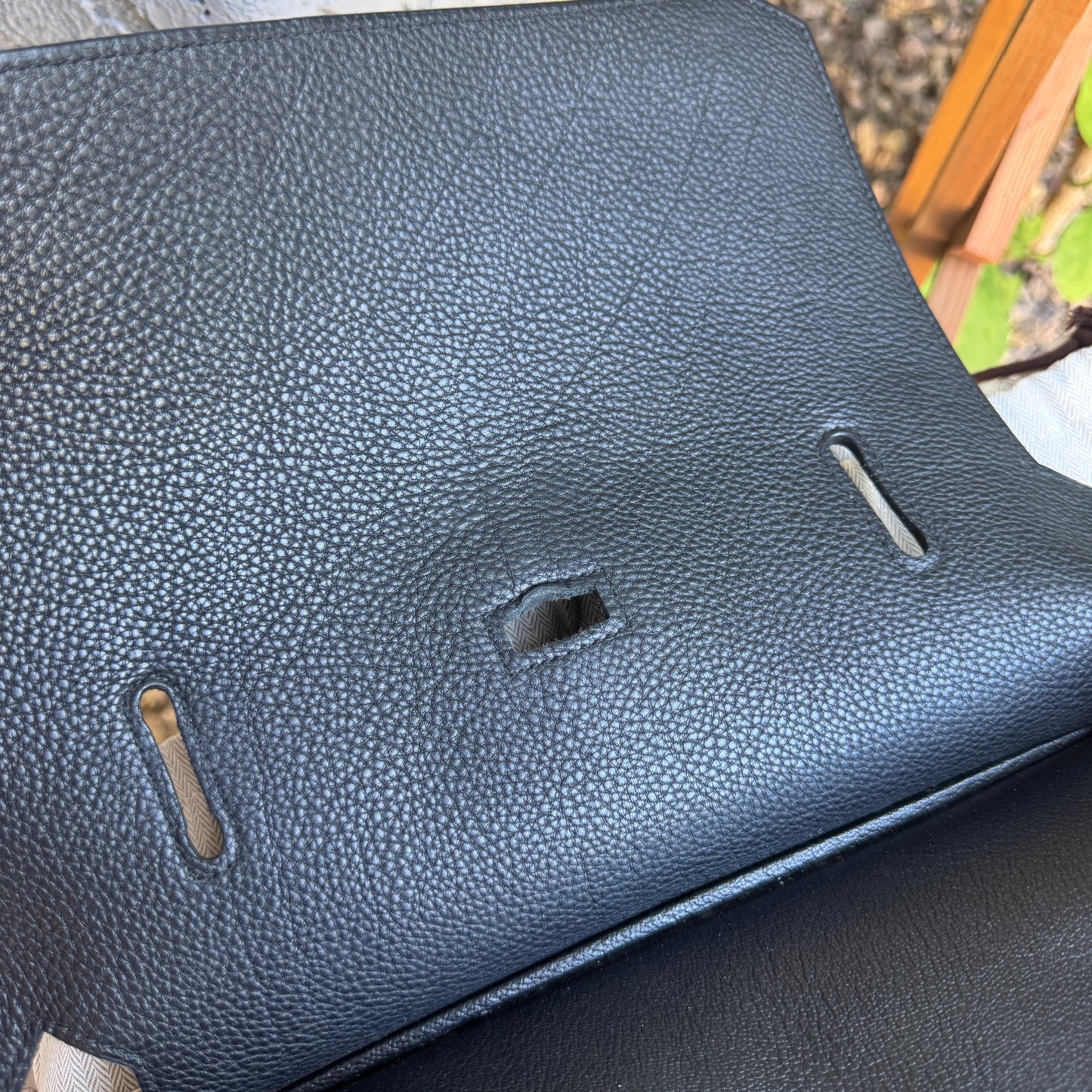 Hermès Togo Leather Jypsiere 34