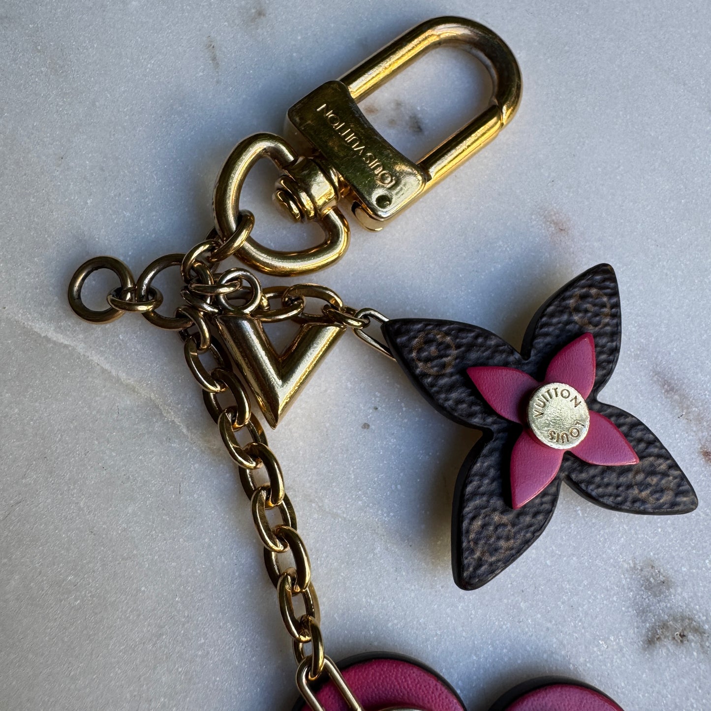 Louis Vuitton Blooming Flowers Bag Charm