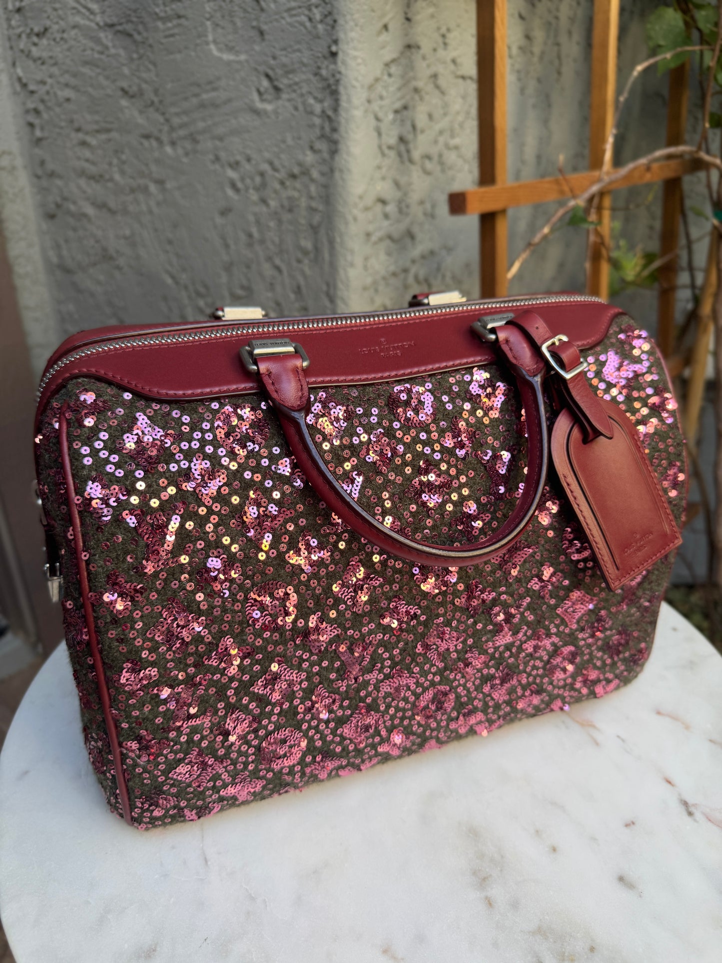 Louis Vuitton Monogram Sequin Sunshine Express Speedy 30