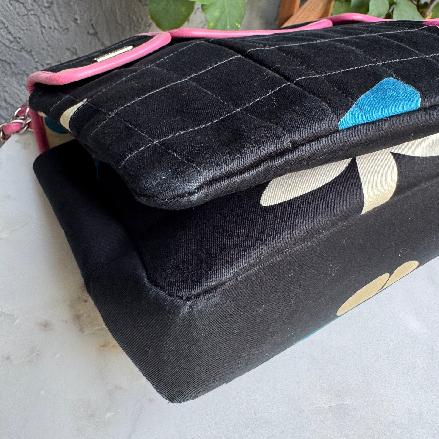 Chanel Vintage Reissue Single Flap Quilted Chocolate Bar Shoulder Bag