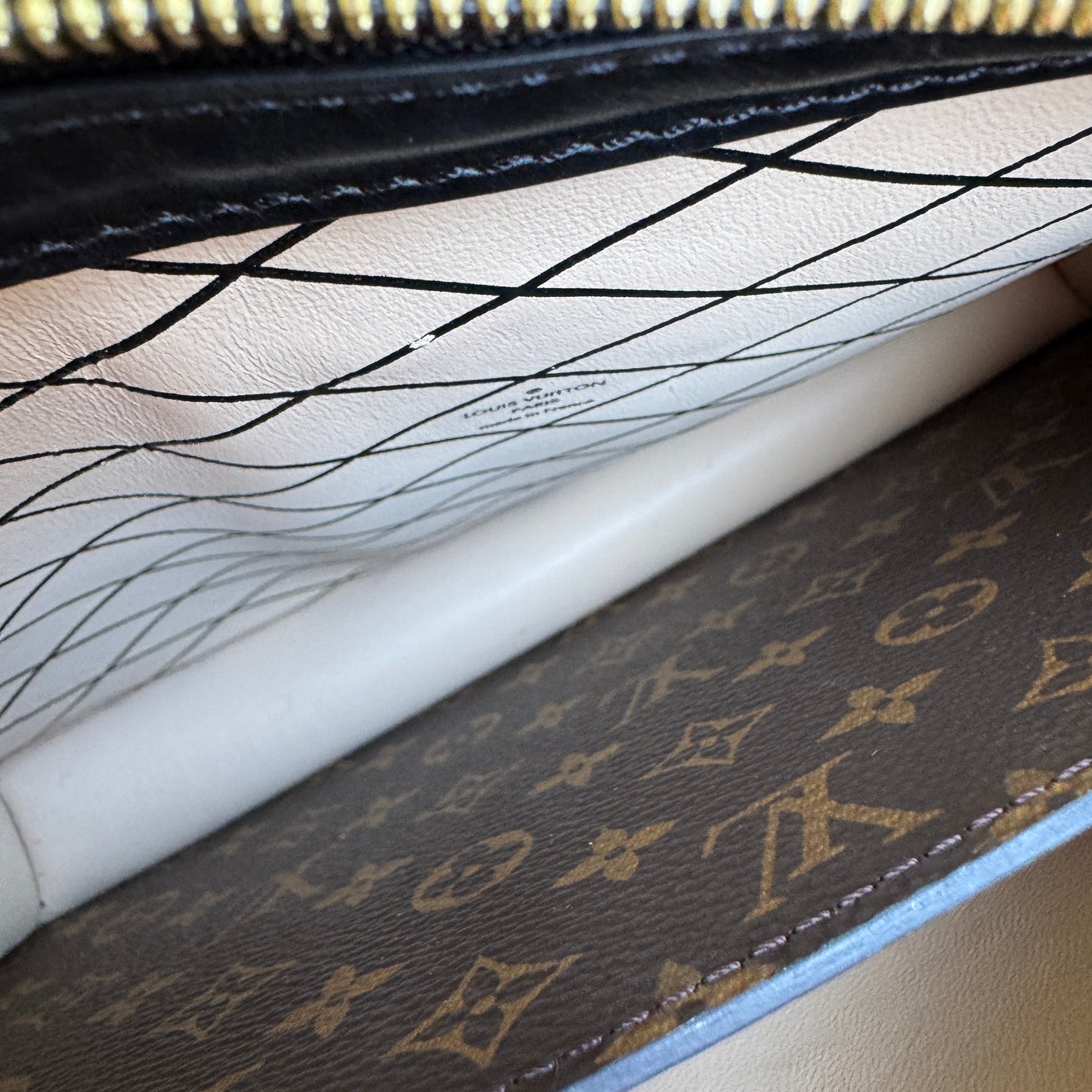 Louis Vuitton Reverse Monogram Trunk Clutch
