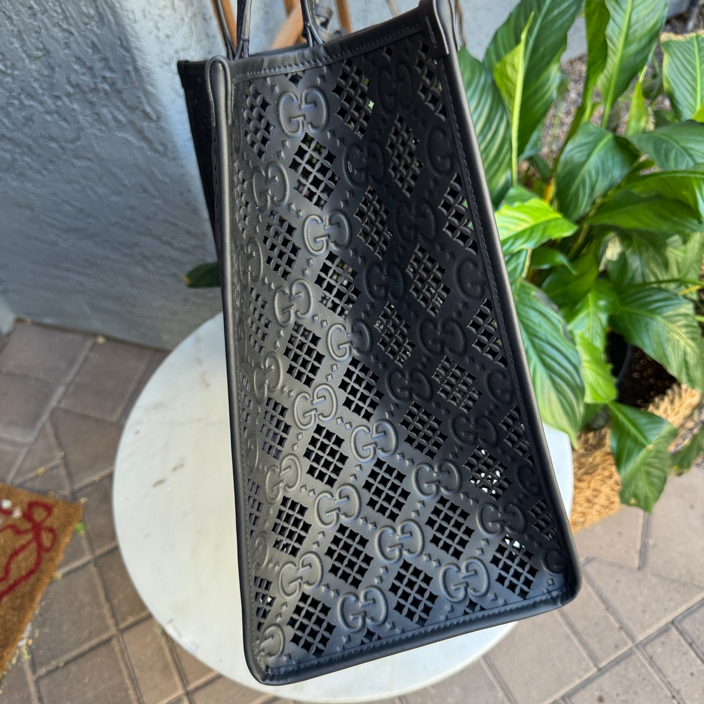 Gucci Ophidia Perforated Tote Bag