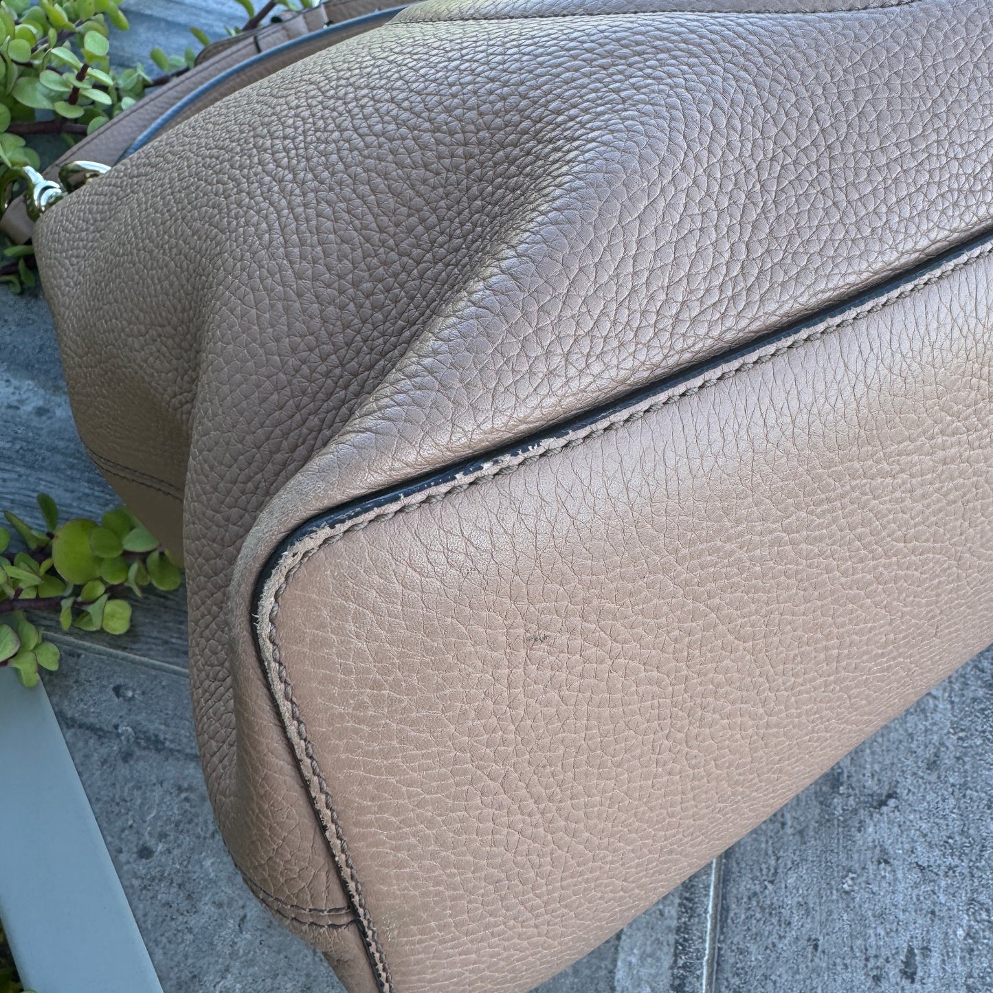 Gucci Leather Large Soho Hobo