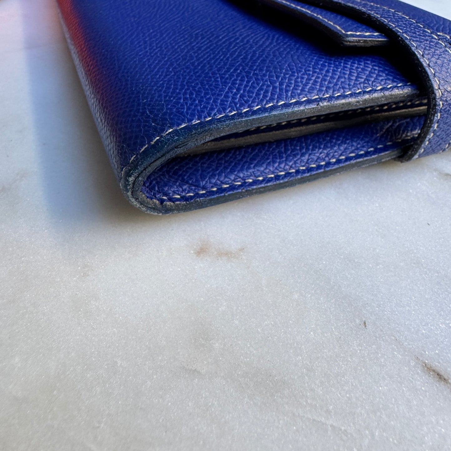 Hermès Kelly Epsom Bicolor Leather Wallet