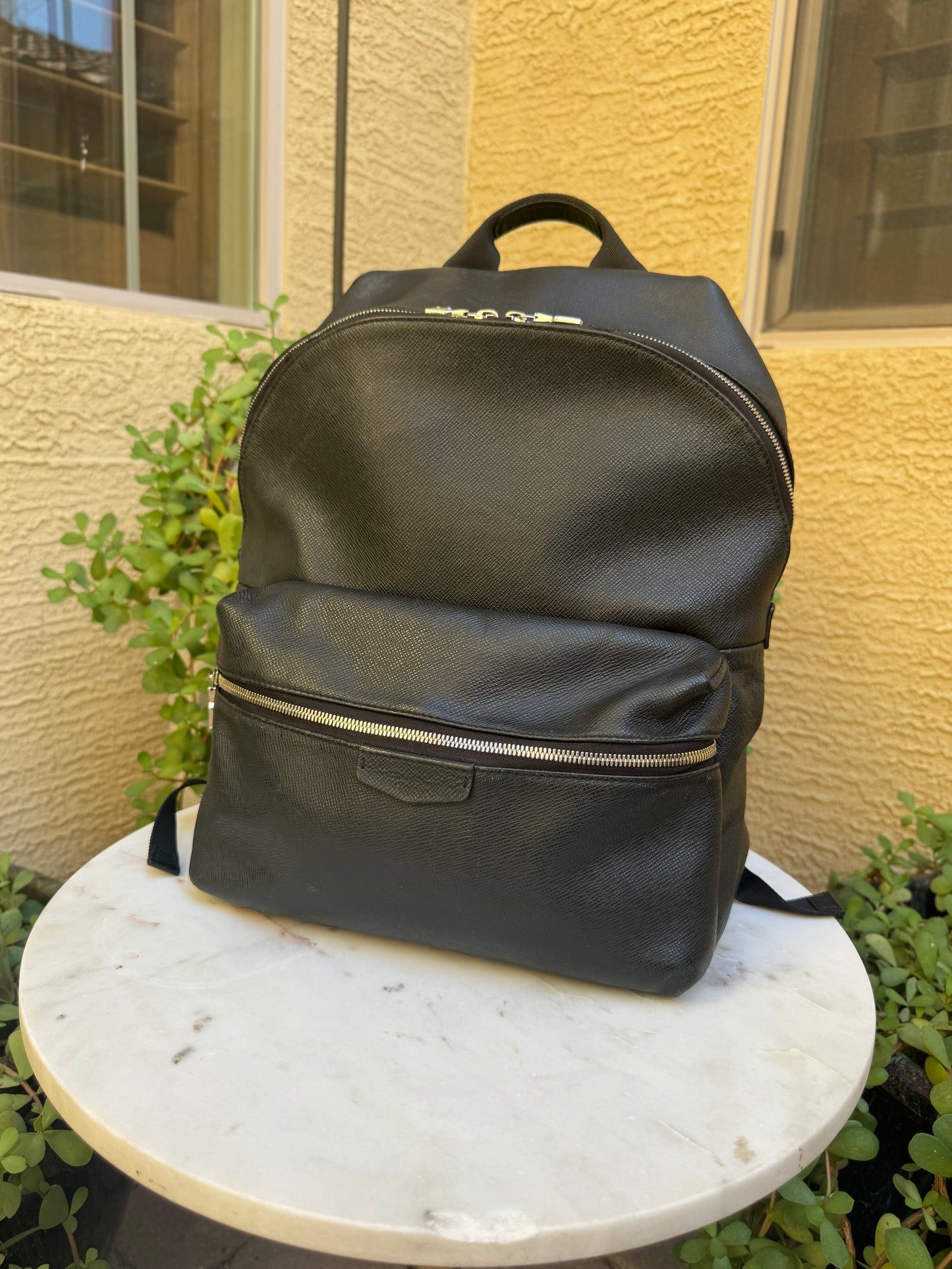 Louis Vuitton Taiga Leather Discovery Backpack PM