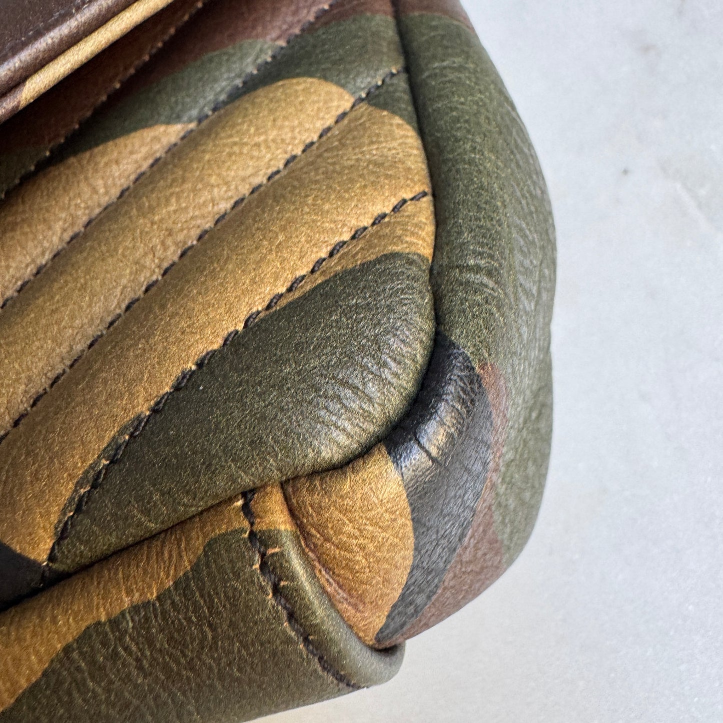 Saint Laurent Camo Mini College Crossbody