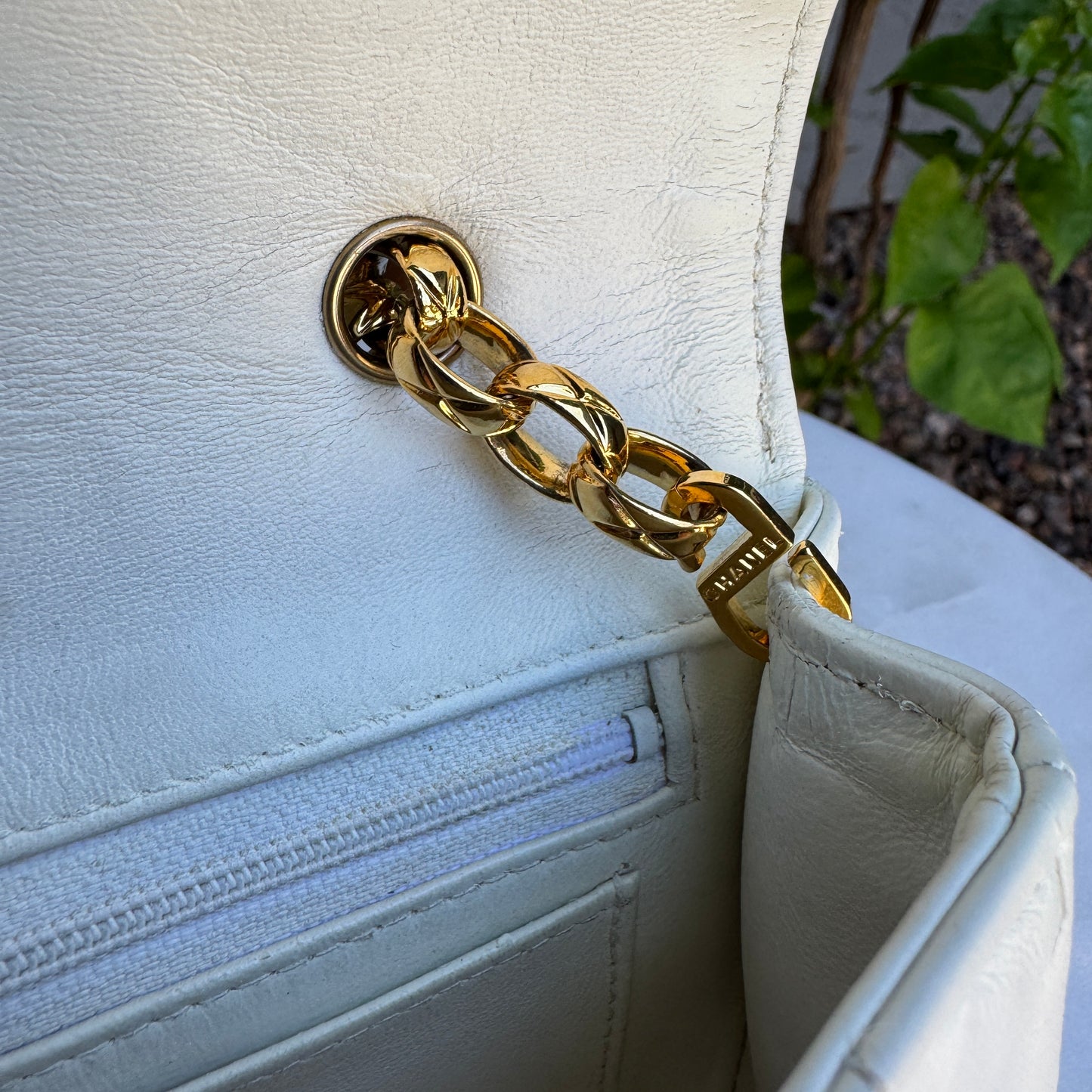 Chanel Diana Vintage Quilted Lambskin Small Single Flap Shoulder Bag