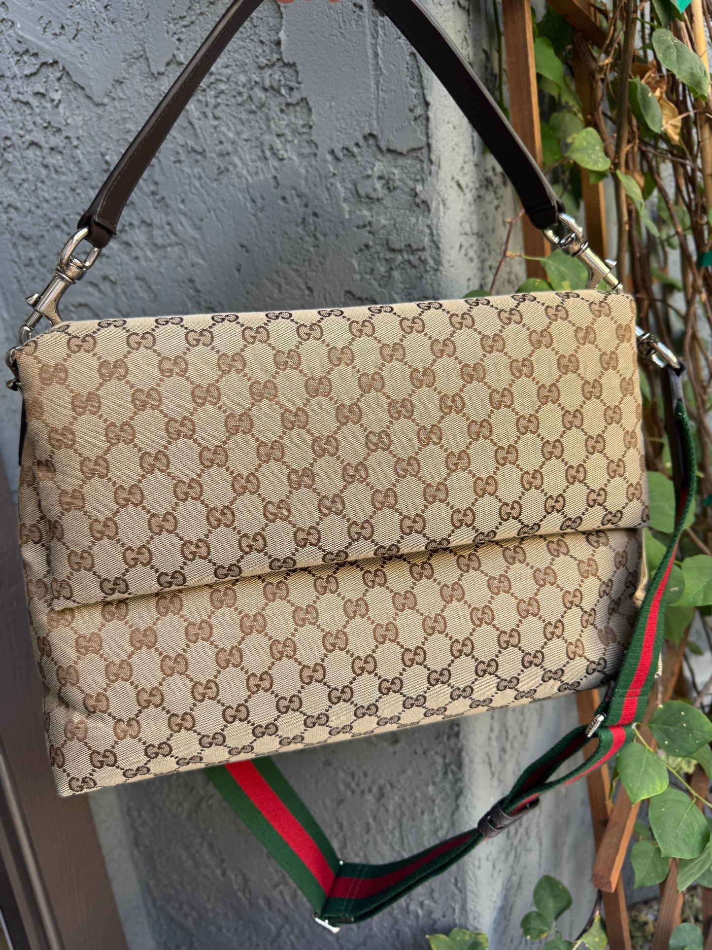 Gucci GG Monogram Large Crossbody