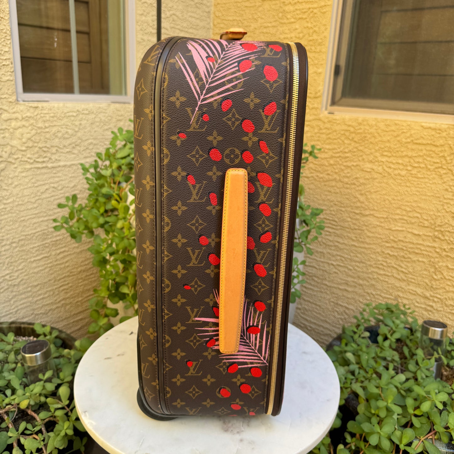 Louis Vuitton Monogram Jungle Dots Pégase Légère 55 Suitcase