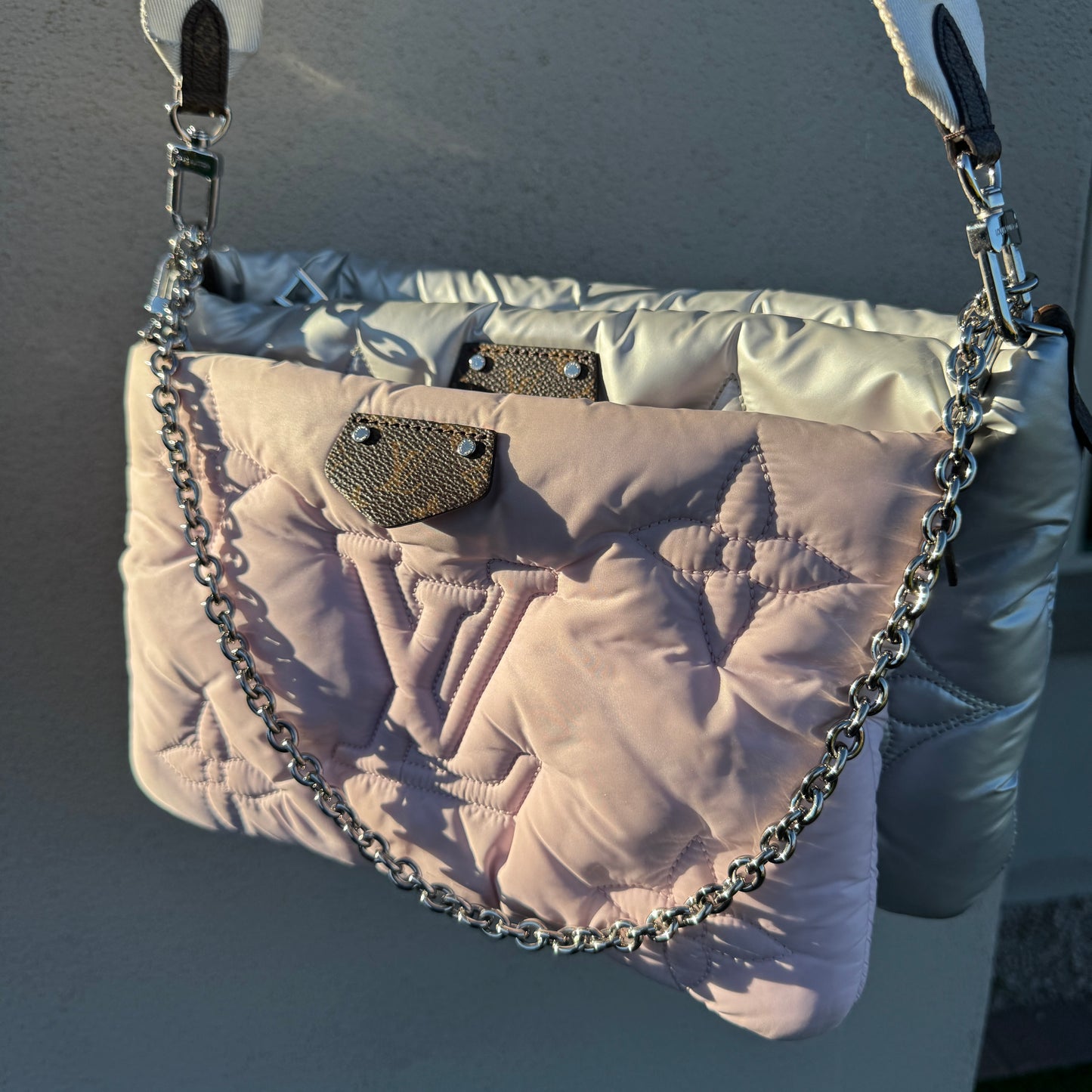 Louis Vuitton Pillow Maxi Multi Pochette Accessoires Monogram Quilted Econyl Nylon