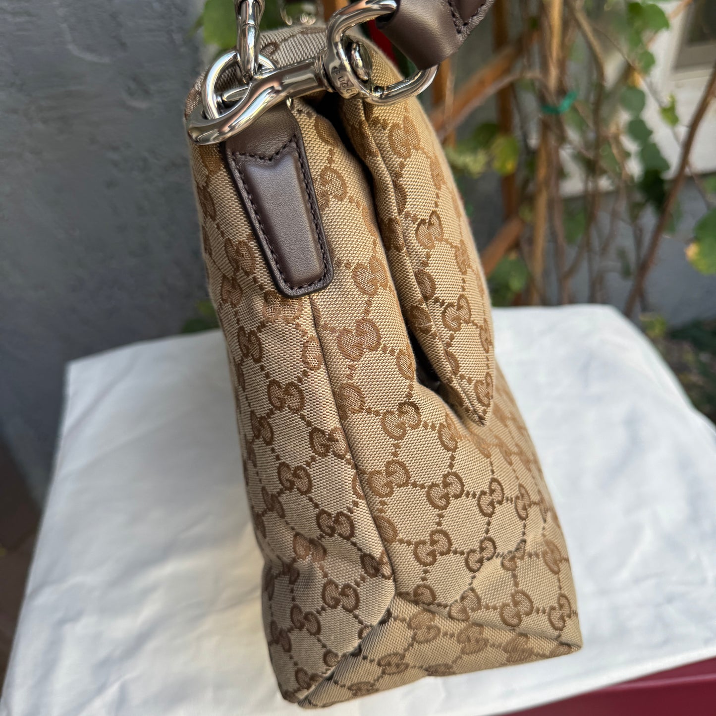 Gucci GG Monogram Large Crossbody
