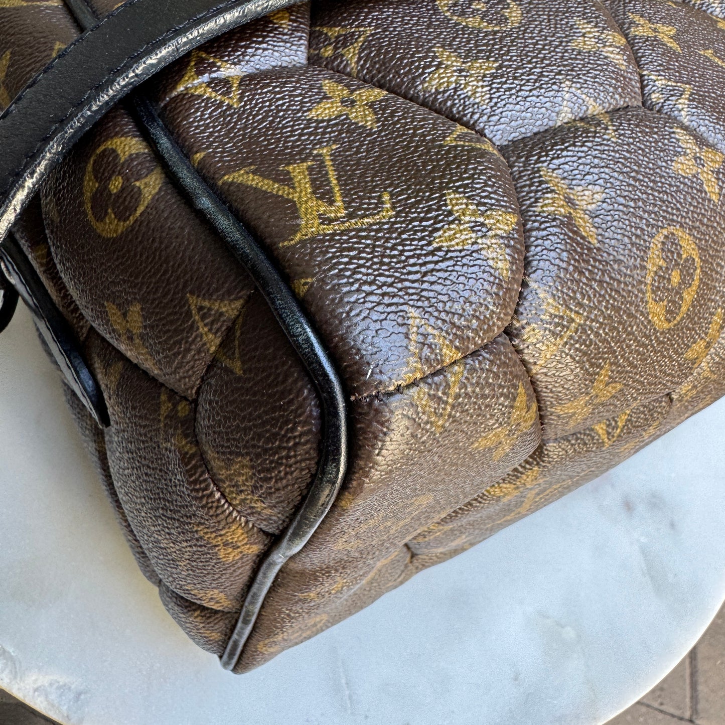 Louis Vuitton Macassar Hexagon Neo Trocadero Crossbody