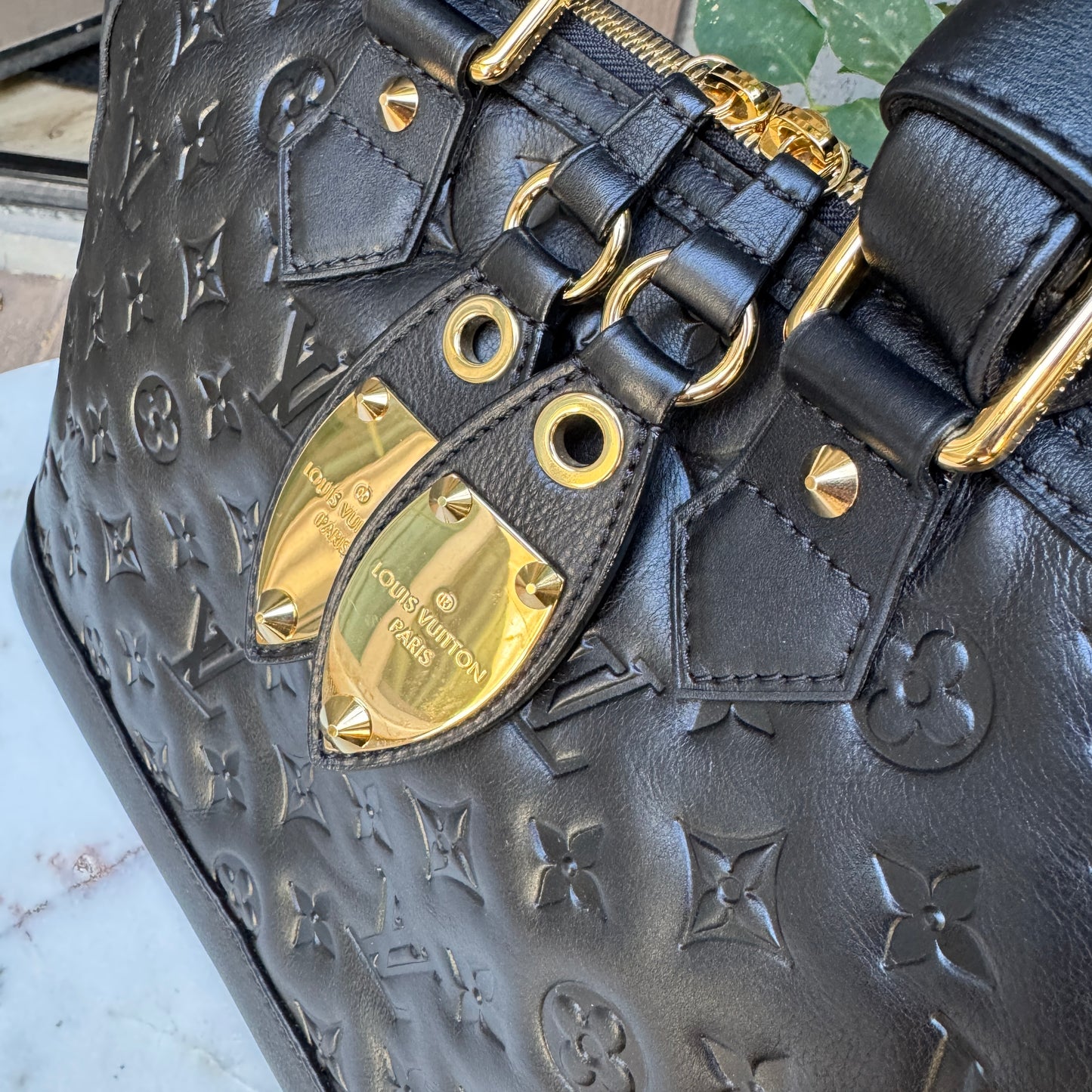 Louis Vuitton Monogram Double Jeu Neo Alma Satchel