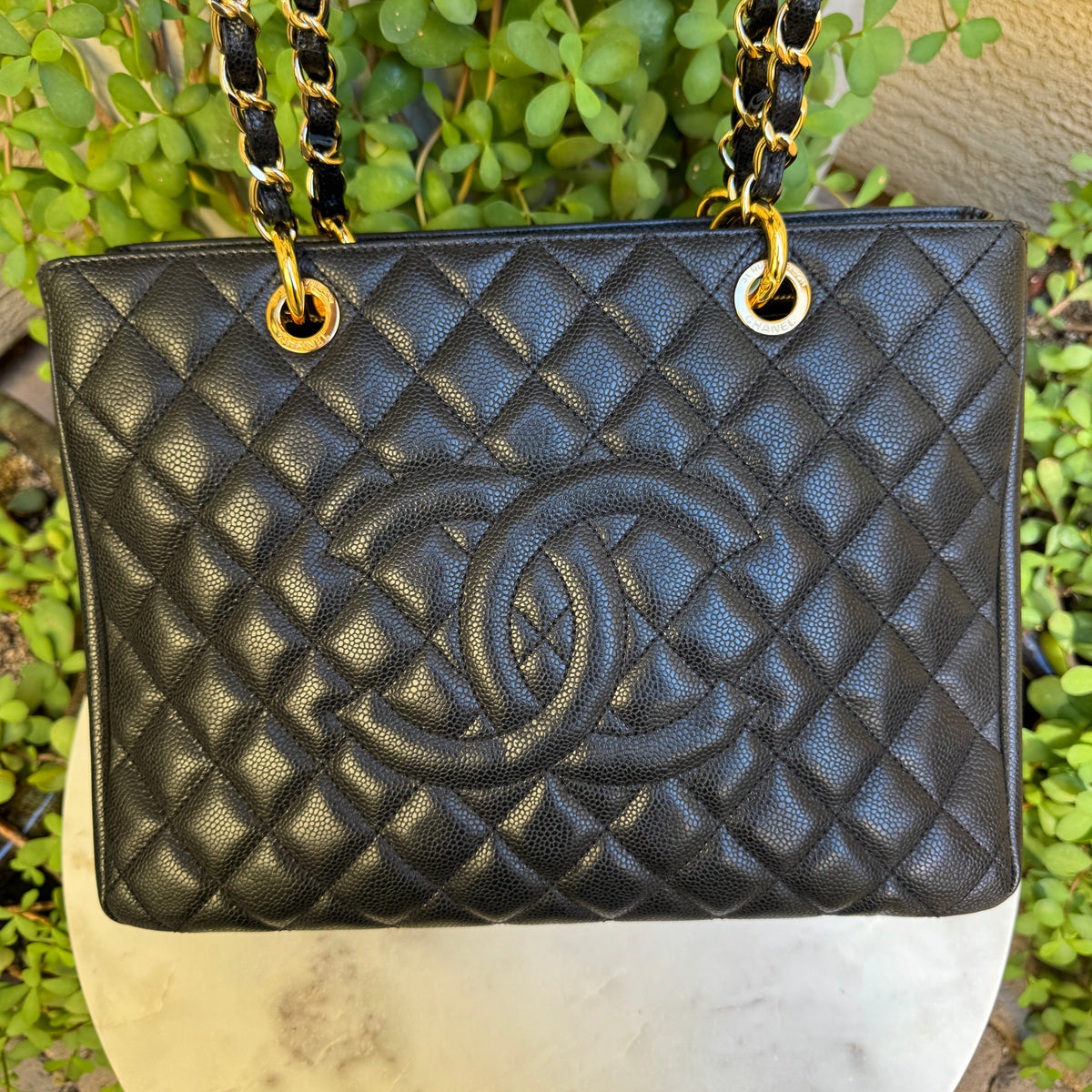 Chanel Classic Vintage Jumbo Caviar Single Flap