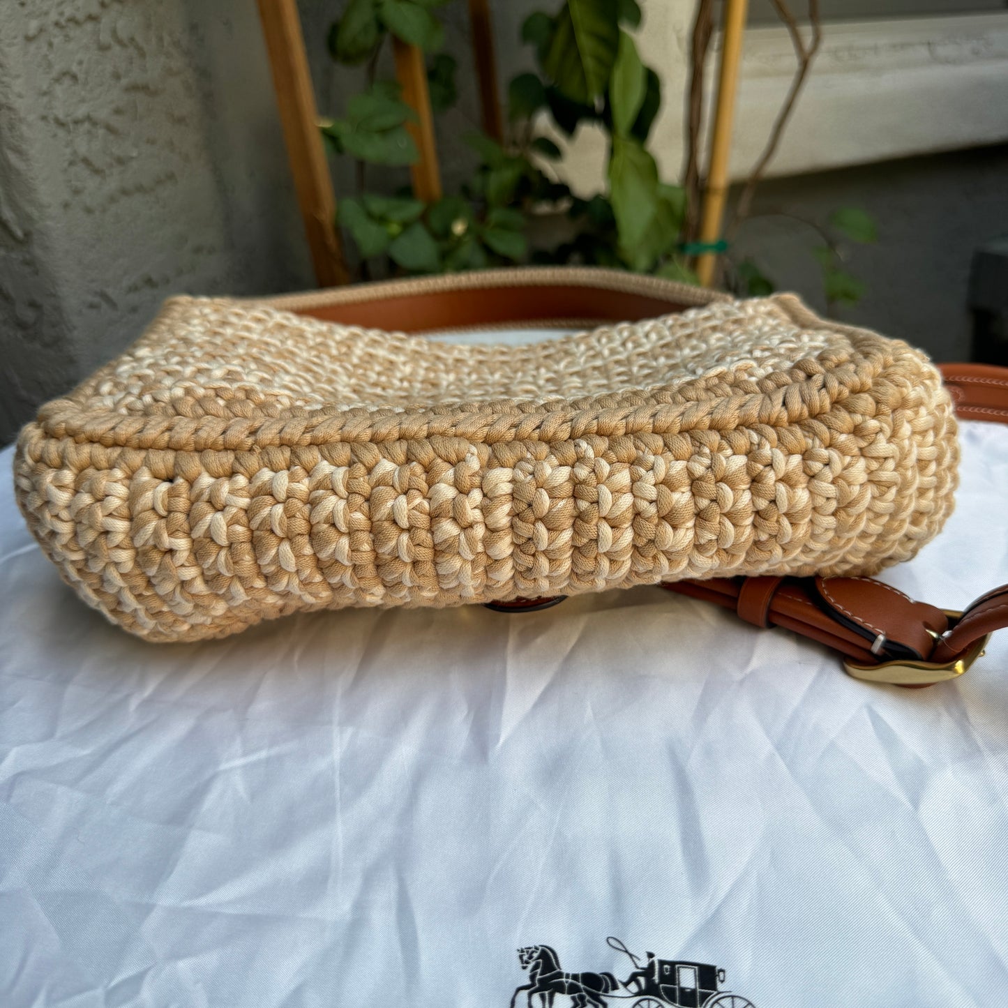 Coach Crochet Soft Tabby Shoulder Bag