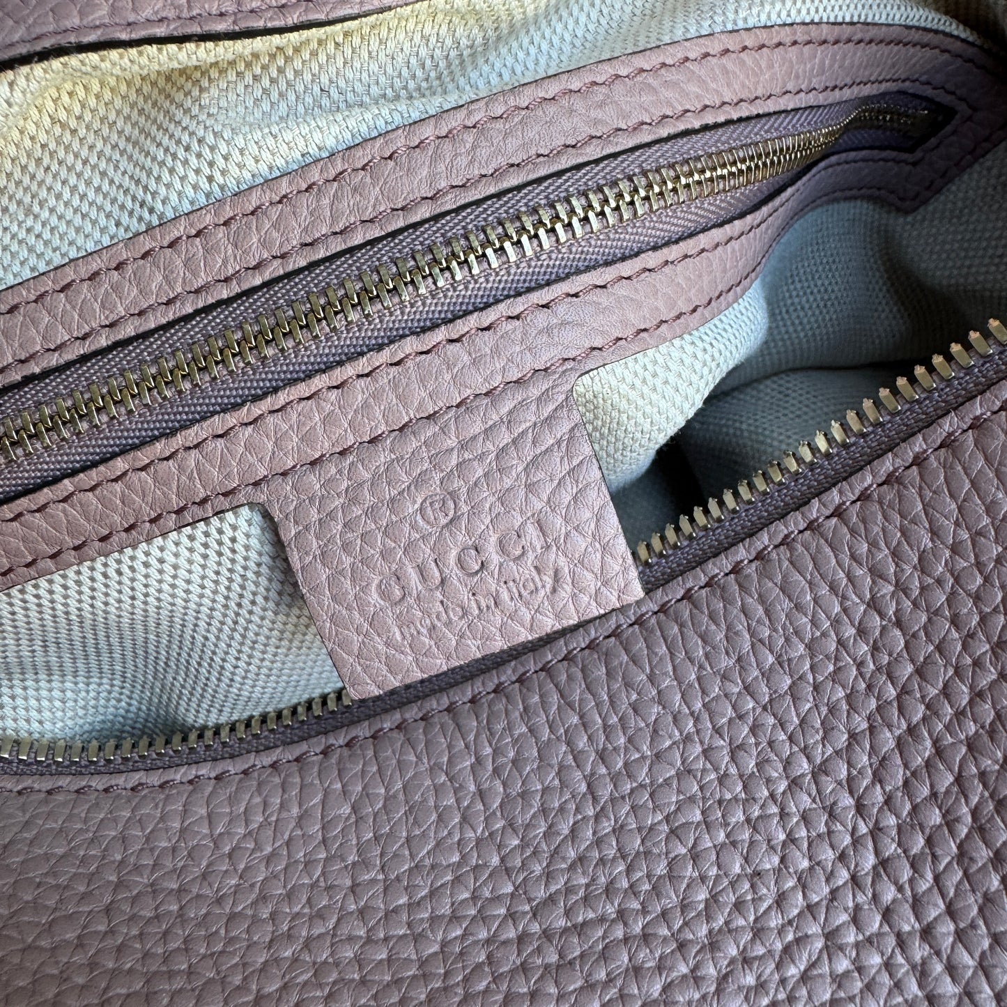 Gucci Soho Convertible Large Leather Hobo