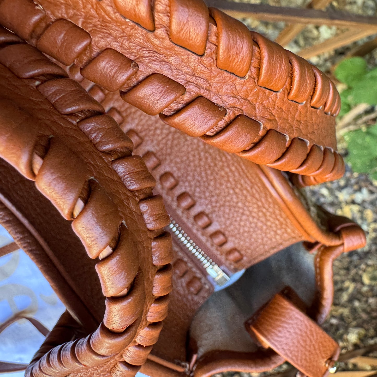 Chloé Mony Small Raffia Tote Crossbody