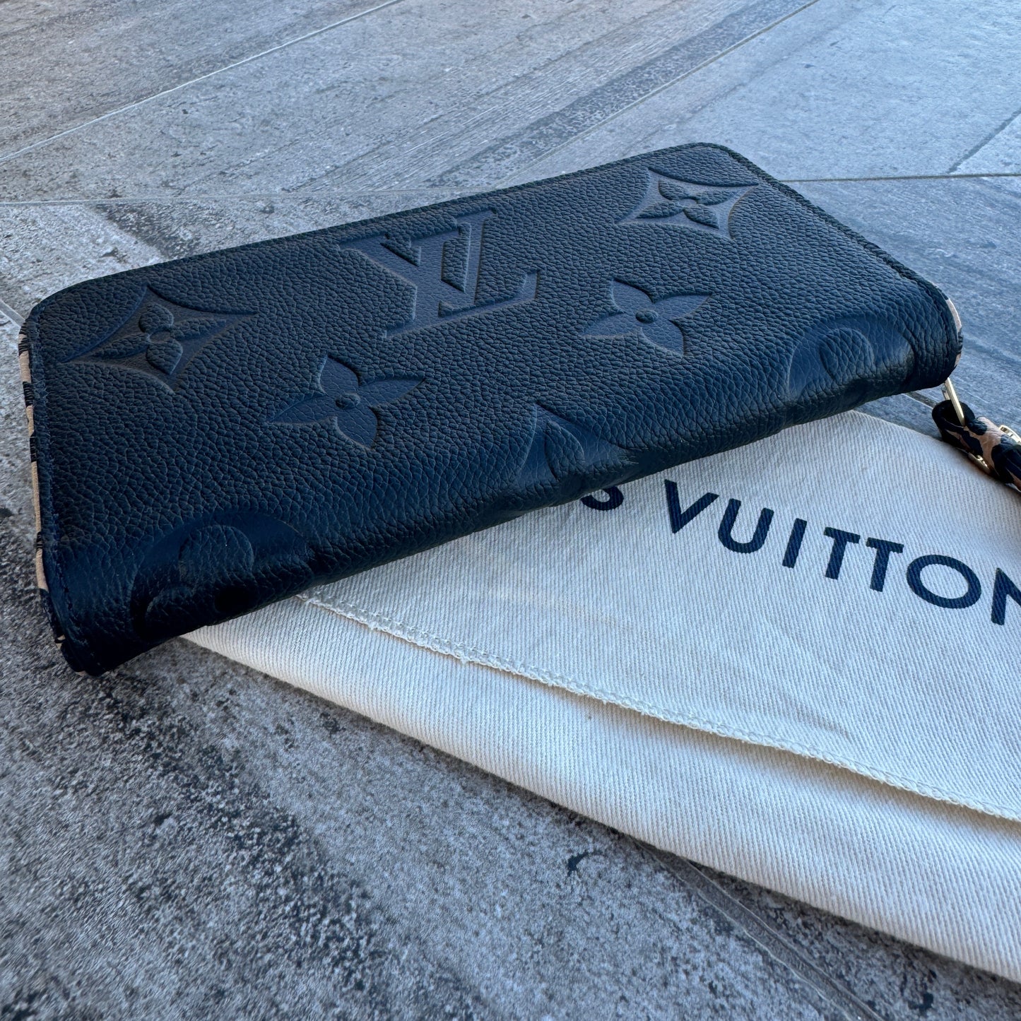 Louis Vuitton Wild at Heart Monogram Empreinte Giant Zippy Wallet