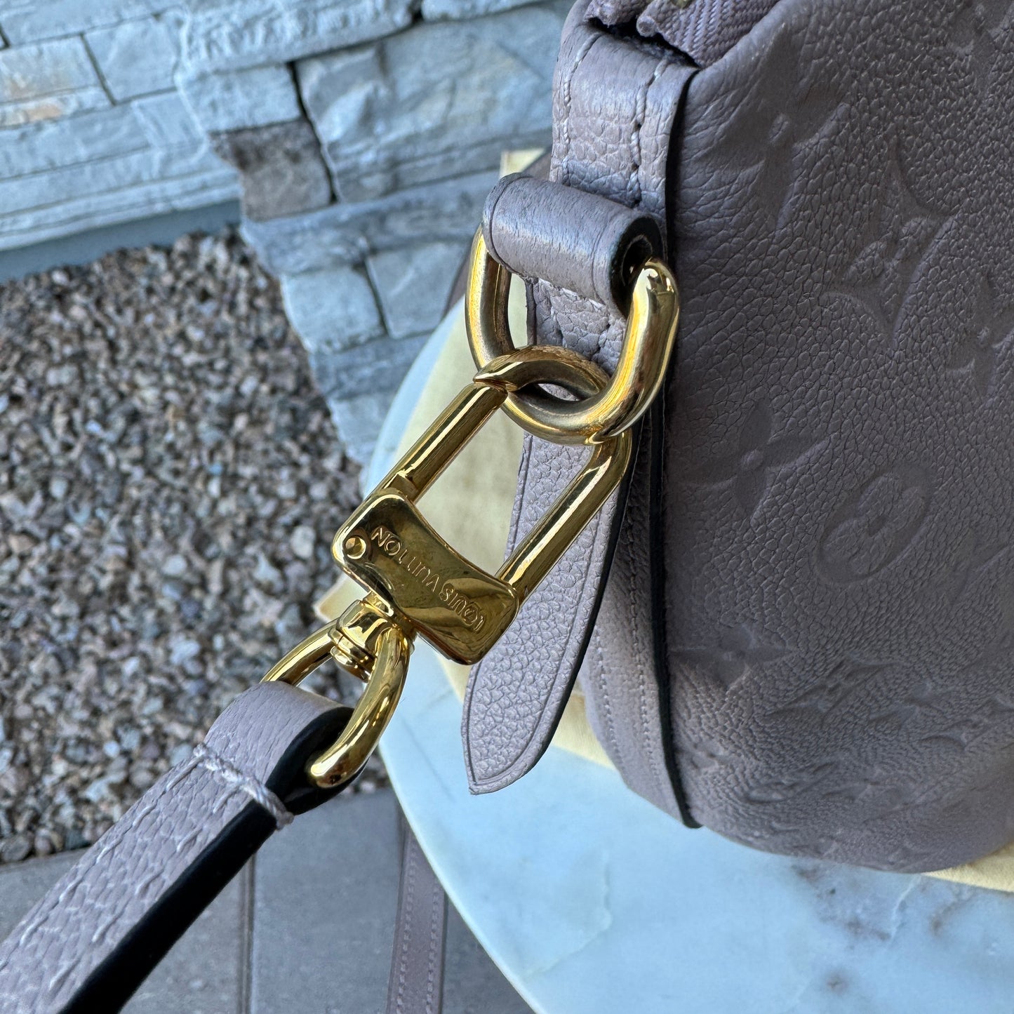 Louis Vuitton Monogram Empreinte Mazarine MM