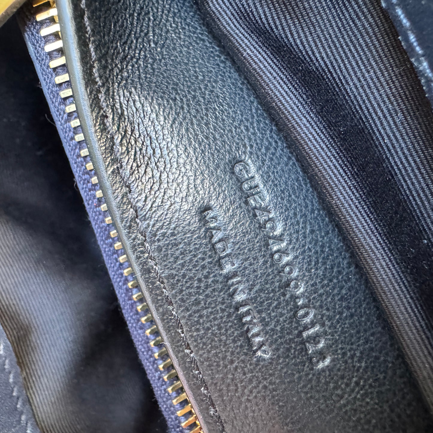 Saint Laurent Small Loulou Striped Chain Crossbody