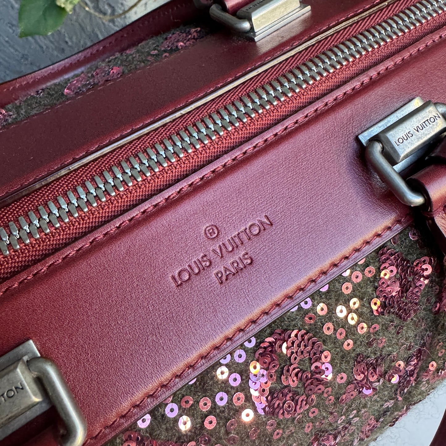 Louis Vuitton Monogram Sequin Sunshine Express Speedy 30
