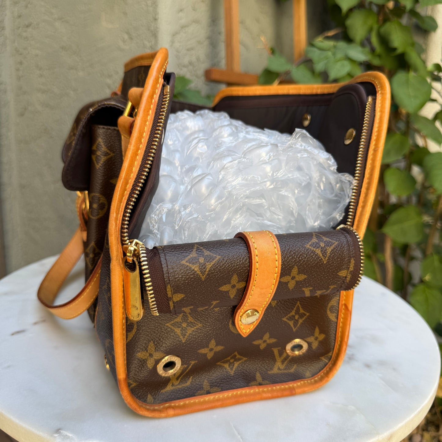 Louis Vuitton Monogram Baxter PM Dog Carrier