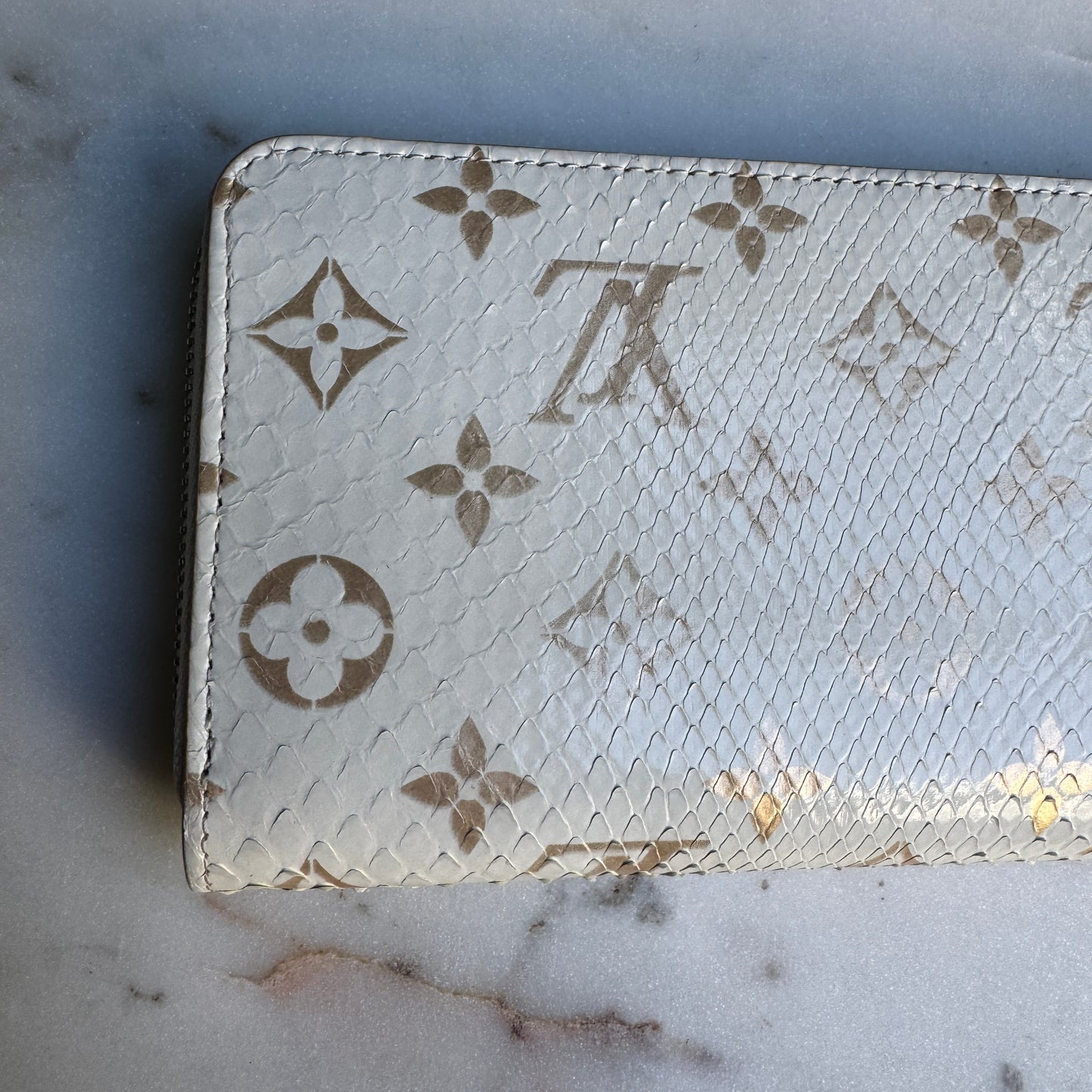 Louis Vuitton Python Zippy Wallet