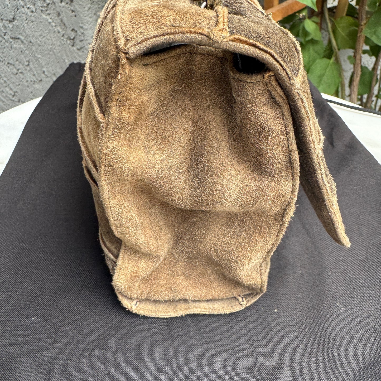 Chanel Suede Patchwork Reissue 225 Single Flap Shoulder Bag