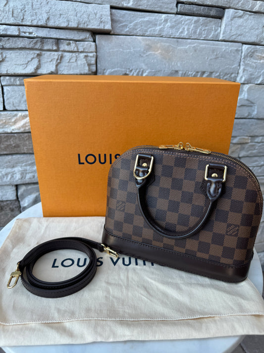 Louis Vuitton Damier Ebene Alma BB