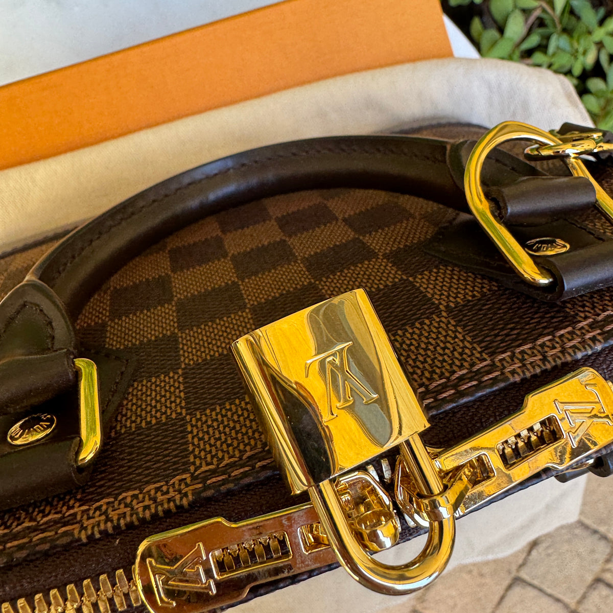 Louis Vuitton Damier Ebene Alma BB