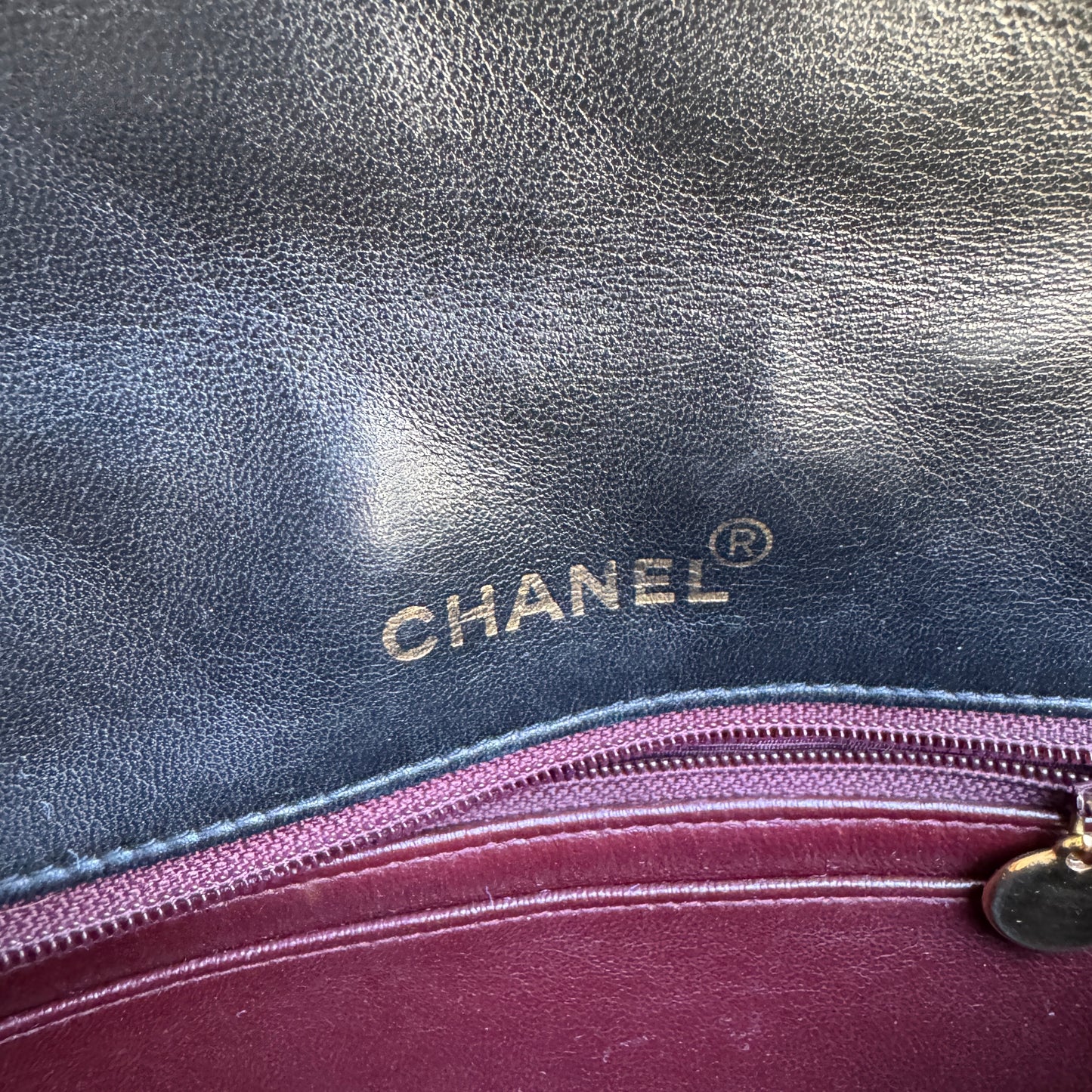 Chanel Diana Vintage Quilted Lambskin Medium Single Flap Bag