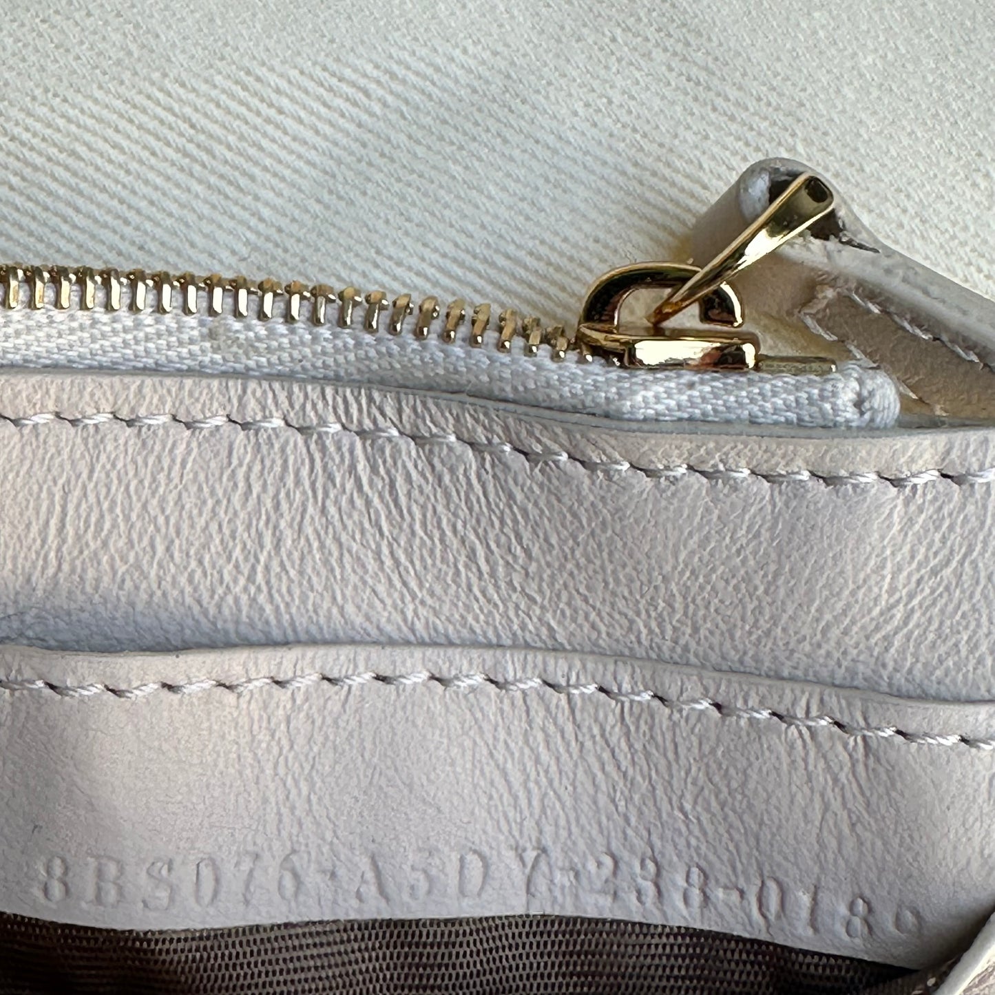 Fendi Fendigraphy Wallet On Chain Leather Crossbody