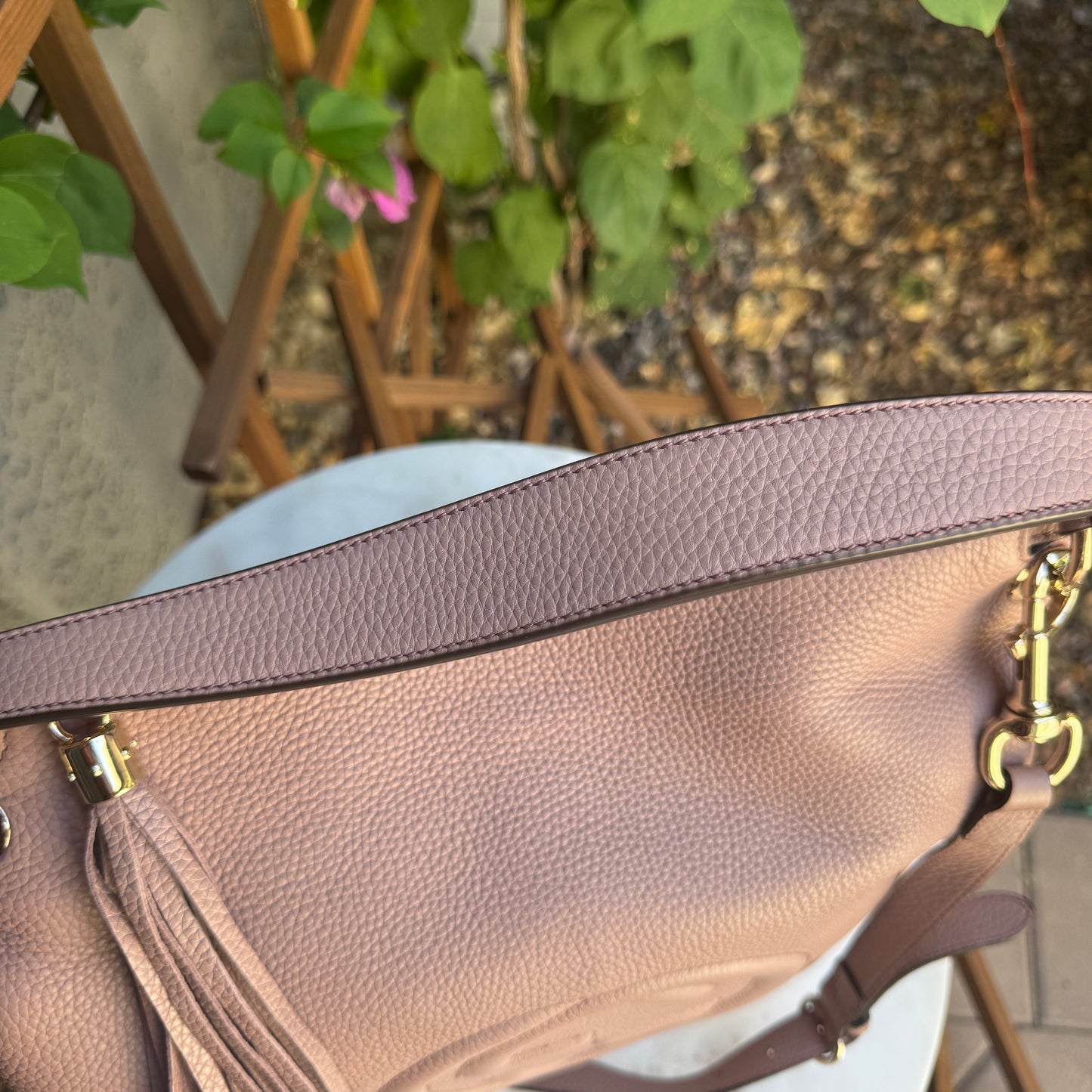 Gucci Soho Convertible Large Leather Hobo