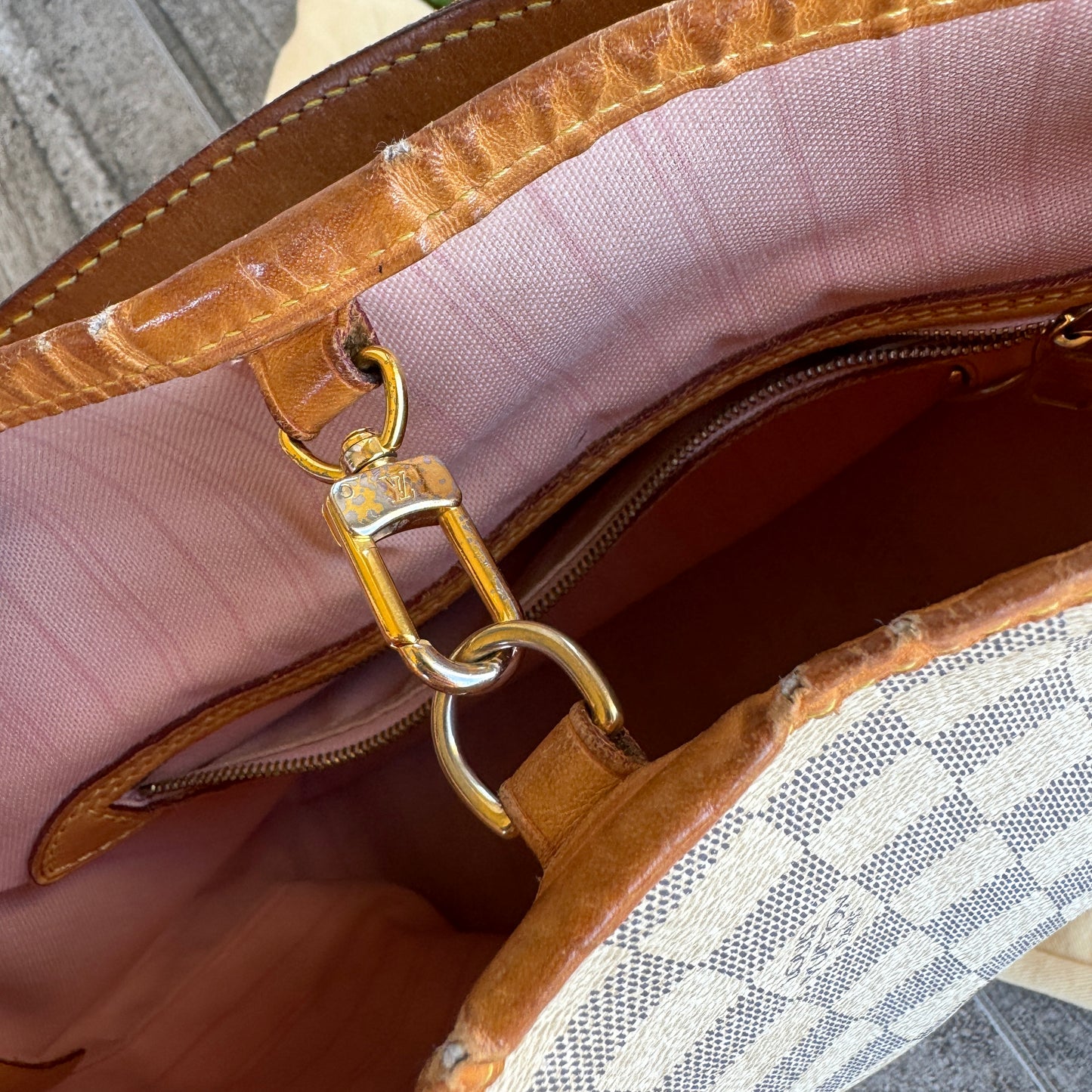 Louis Vuitton Damier Azur Delightful PM