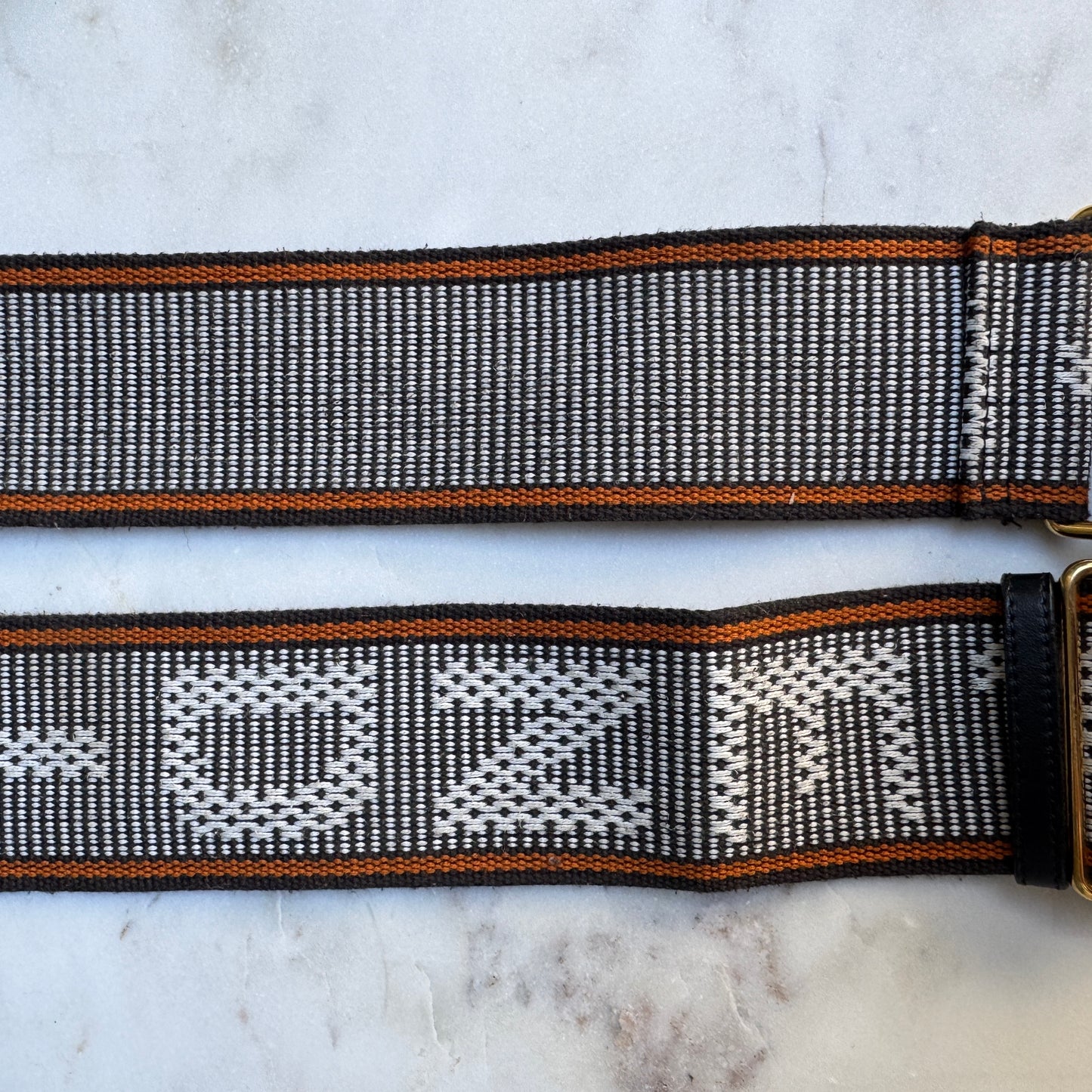 Fendi “Strap You” Adjustable Woven Wide Guitar Strap