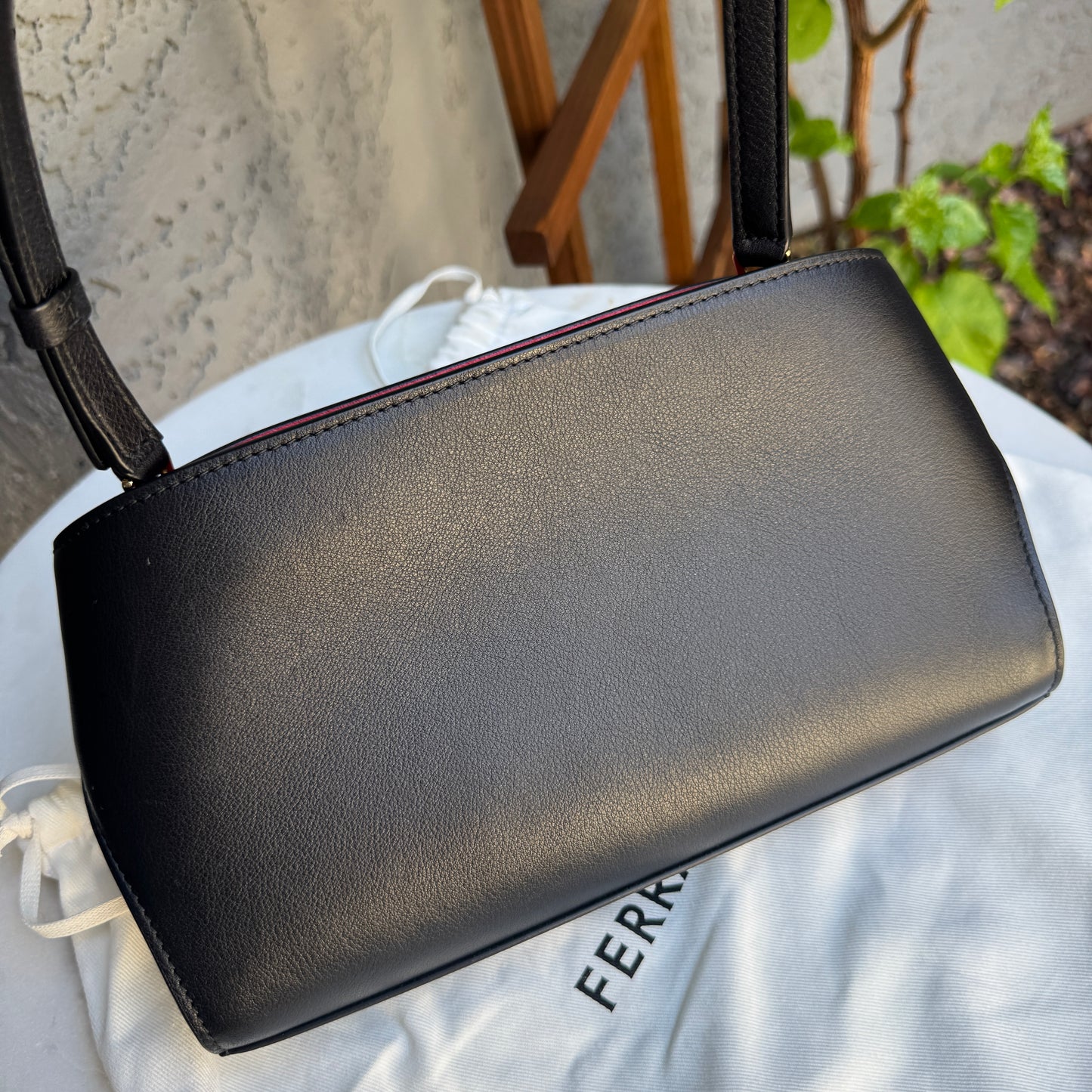 Salvatore Ferragamo Hug Mini Leather Crossbody