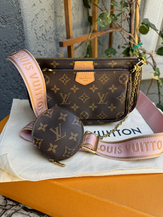 Louis Vuitton Multi Pochette Accessoires Monogram Crossbody