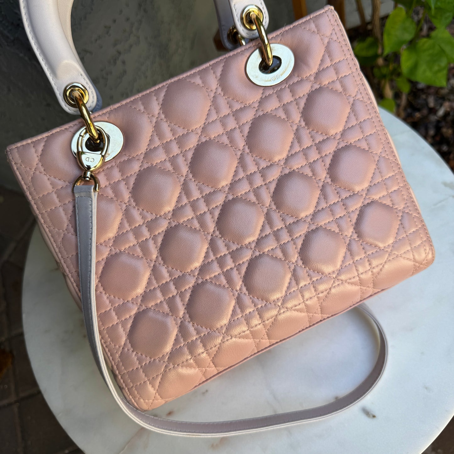 Christian Dior Medium Lady Dior Shoulder Bag