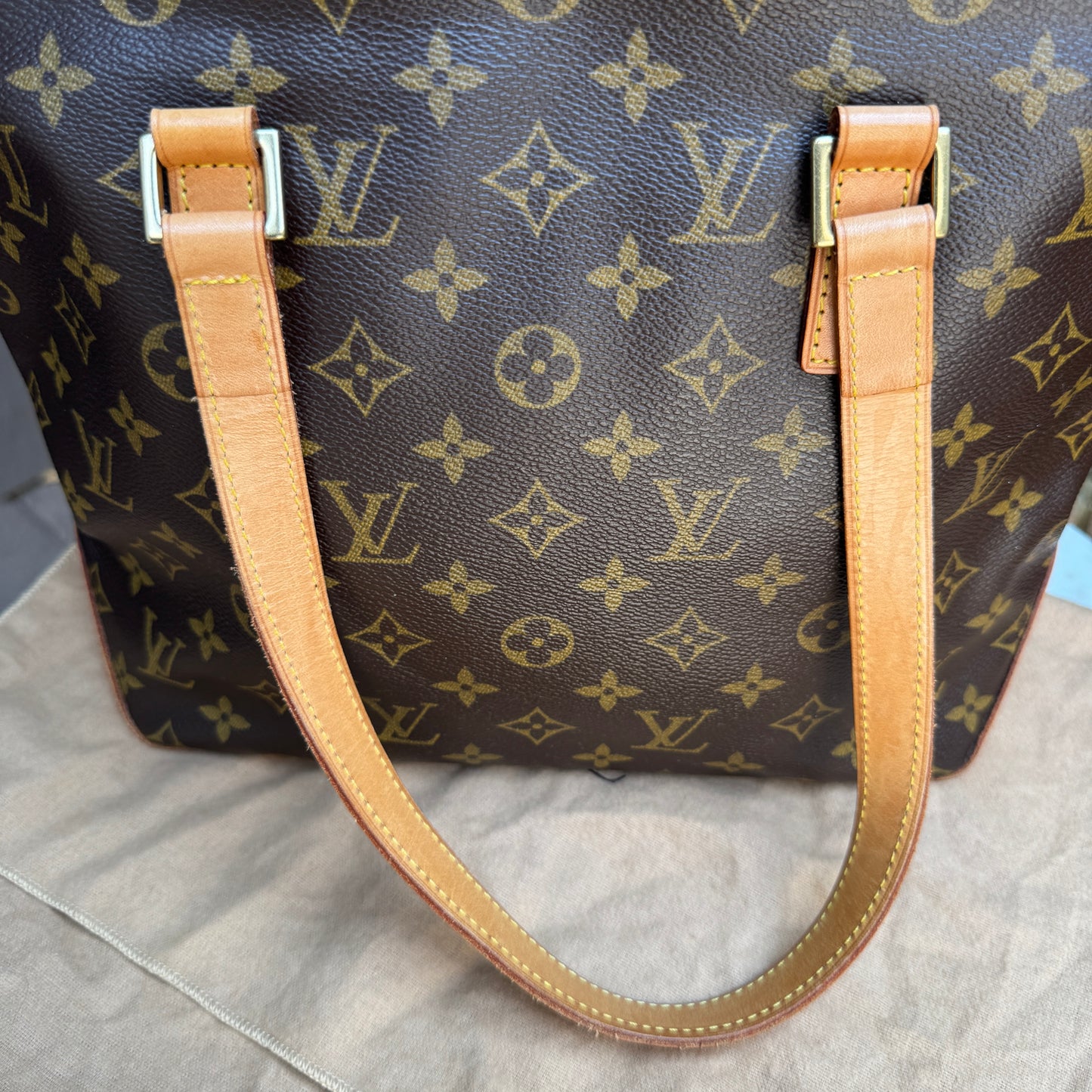Louis Vuitton Monogram Vintage Cabas Piano Tote