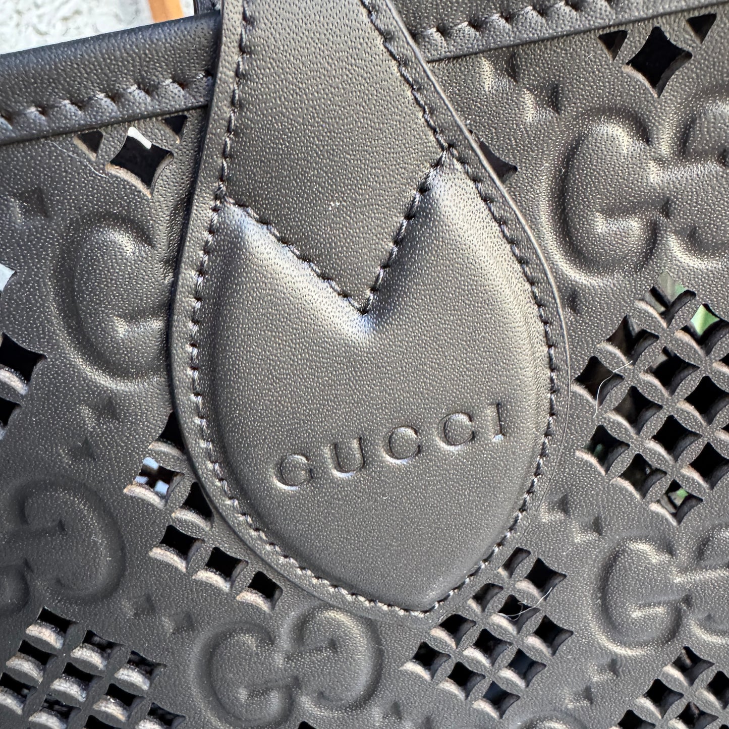 Gucci Ophidia Perforated Tote Bag