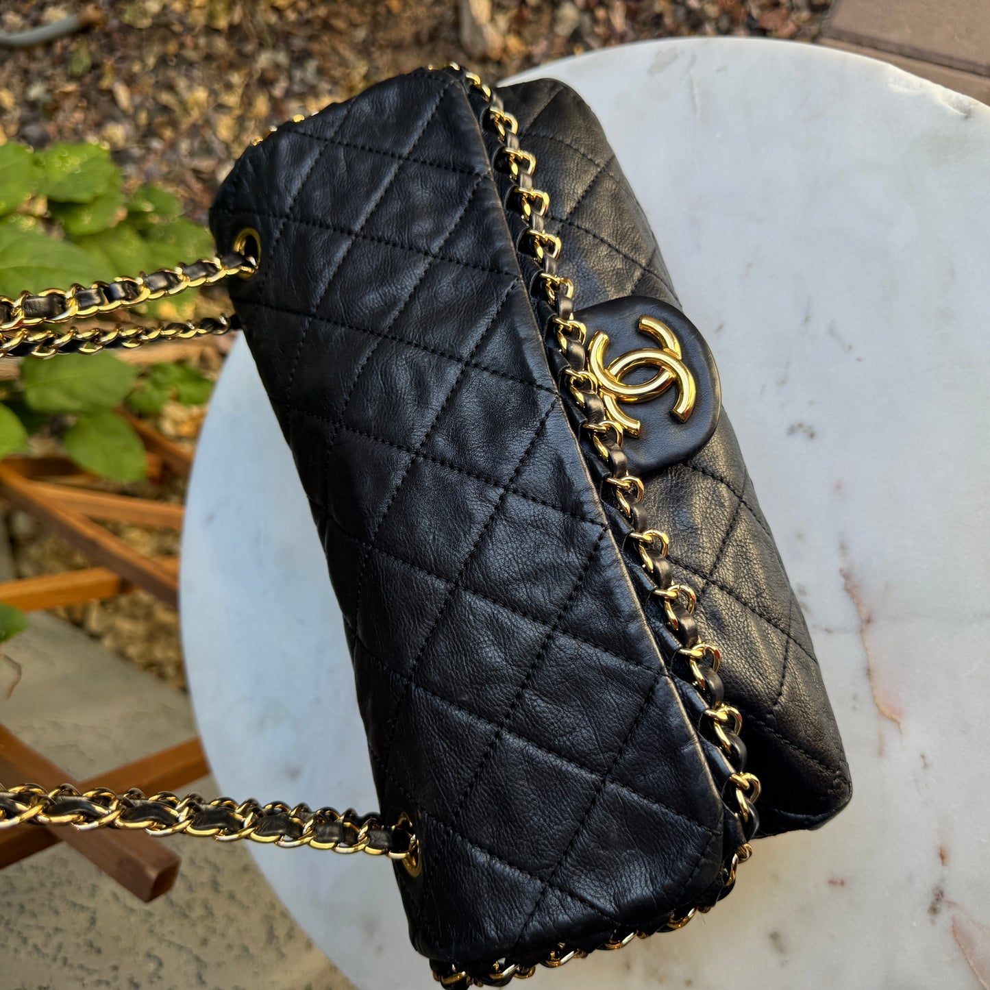 Chanel Chain Me Medium Single Flap Shoulder Bag