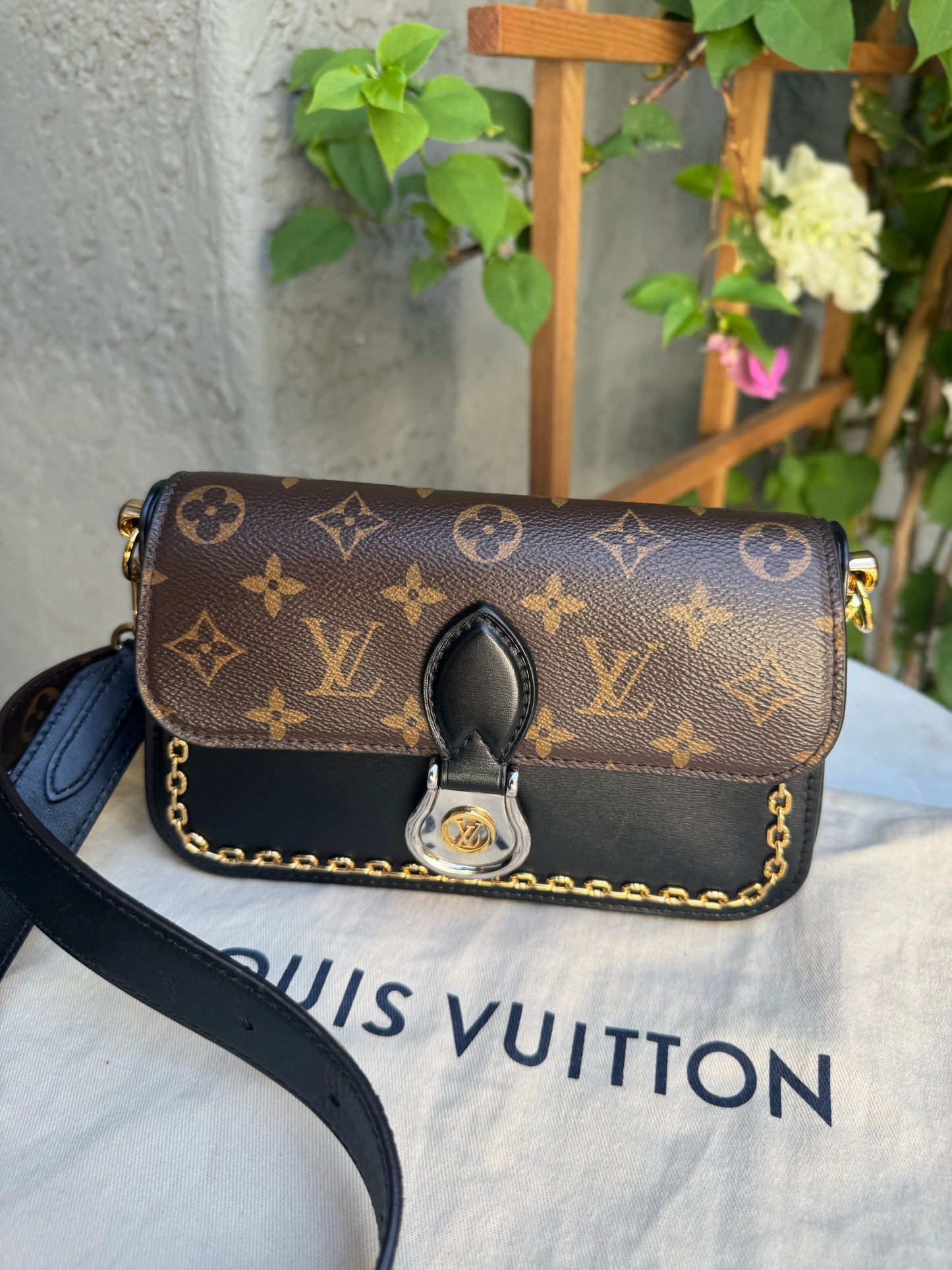 Louis Vuitton Monogram Neo Saint Cloud Shoulder Bag