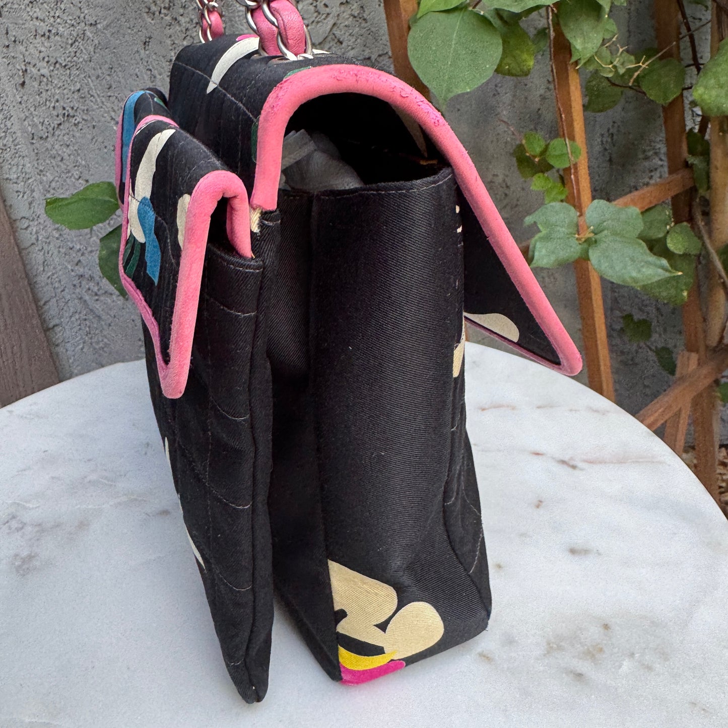 Chanel Vintage Reissue Single Flap Quilted Chocolate Bar Shoulder Bag